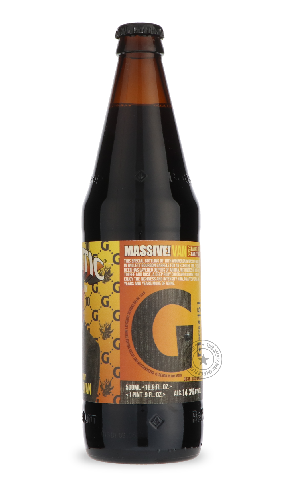 -Gigantic- 10th Anniversary Massive! Van-Brown & Dark- Only @ Beer Republic - The best online beer store for American & Canadian craft beer - Buy beer online from the USA and Canada - Bier online kopen - Amerikaans bier kopen - Craft beer store - Craft beer kopen - Amerikanisch bier kaufen - Bier online kaufen - Acheter biere online - IPA - Stout - Porter - New England IPA - Hazy IPA - Imperial Stout - Barrel Aged - Barrel Aged Imperial Stout - Brown - Dark beer - Blond - Blonde - Pilsner - Lager - Wheat -