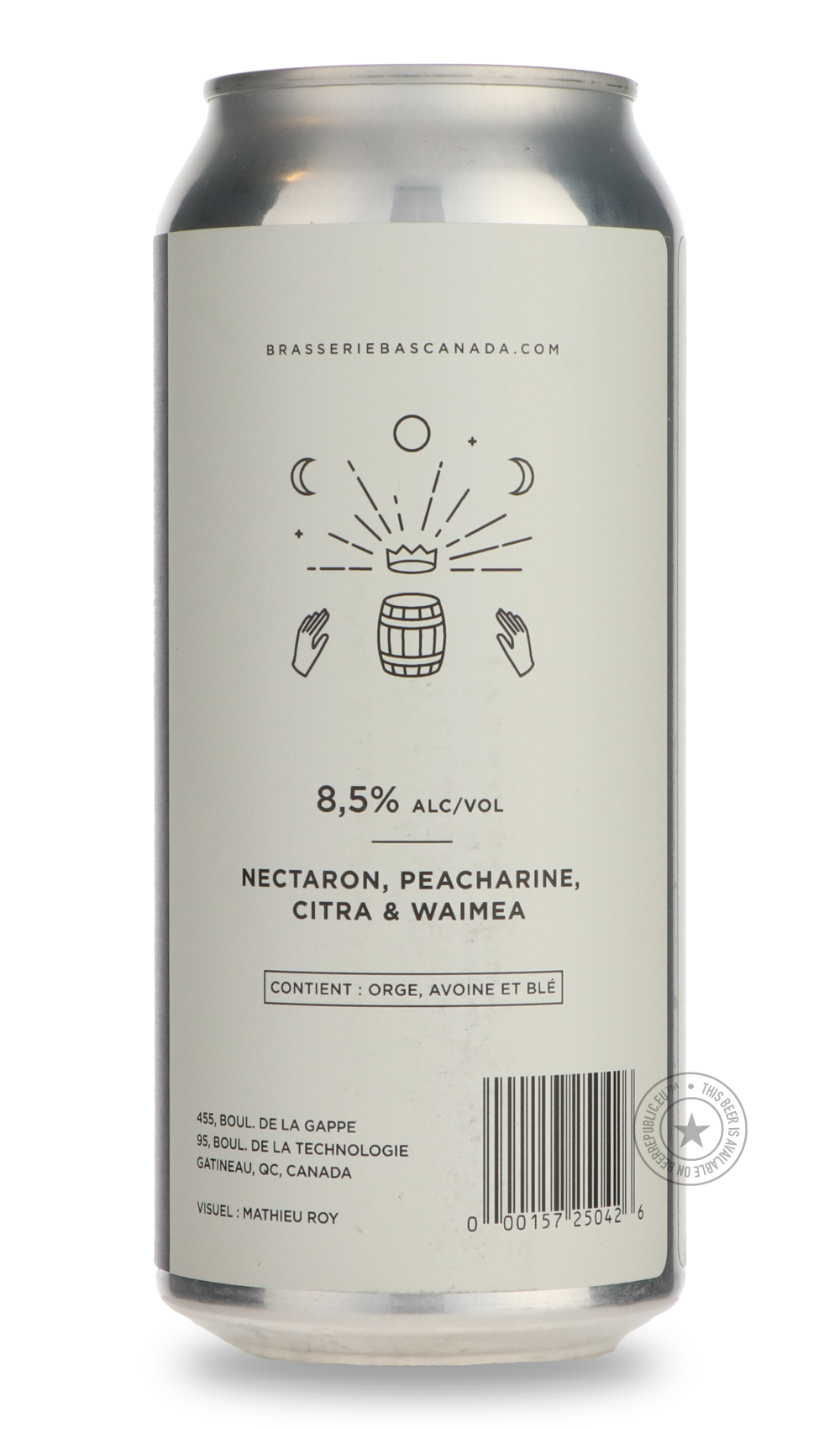Brasserie du Bas-Canada- 8ème Anniversaire-IPA- Only @ Beer Republic - The best online beer store for American & Canadian craft beer - Buy beer online from the USA and Canada - Bier online kopen - Amerikaans bier kopen - Craft beer store - Craft beer kopen - Amerikanisch bier kaufen - Bier online kaufen - Acheter biere online - IPA - Stout - Porter - New England IPA - Hazy IPA - Imperial Stout - Barrel Aged - Barrel Aged Imperial Stout - Brown - Dark beer - Blond - Blonde - Pilsner - Lager - Wheat - Weizen