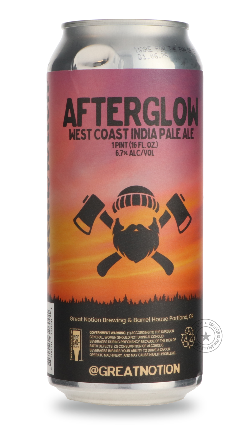 -Great Notion- Afterglow-IPA- Only @ Beer Republic - The best online beer store for American & Canadian craft beer - Buy beer online from the USA and Canada - Bier online kopen - Amerikaans bier kopen - Craft beer store - Craft beer kopen - Amerikanisch bier kaufen - Bier online kaufen - Acheter biere online - IPA - Stout - Porter - New England IPA - Hazy IPA - Imperial Stout - Barrel Aged - Barrel Aged Imperial Stout - Brown - Dark beer - Blond - Blonde - Pilsner - Lager - Wheat - Weizen - Amber - Barley W