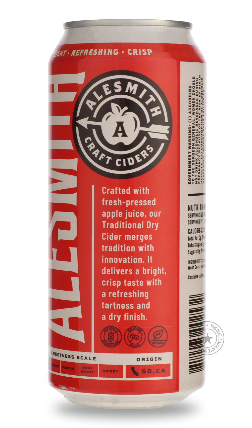 -AleSmith- AleSmith Dry Cider-Sour / Wild & Fruity- Only @ Beer Republic - The best online beer store for American & Canadian craft beer - Buy beer online from the USA and Canada - Bier online kopen - Amerikaans bier kopen - Craft beer store - Craft beer kopen - Amerikanisch bier kaufen - Bier online kaufen - Acheter biere online - IPA - Stout - Porter - New England IPA - Hazy IPA - Imperial Stout - Barrel Aged - Barrel Aged Imperial Stout - Brown - Dark beer - Blond - Blonde - Pilsner - Lager - Wheat - Wei