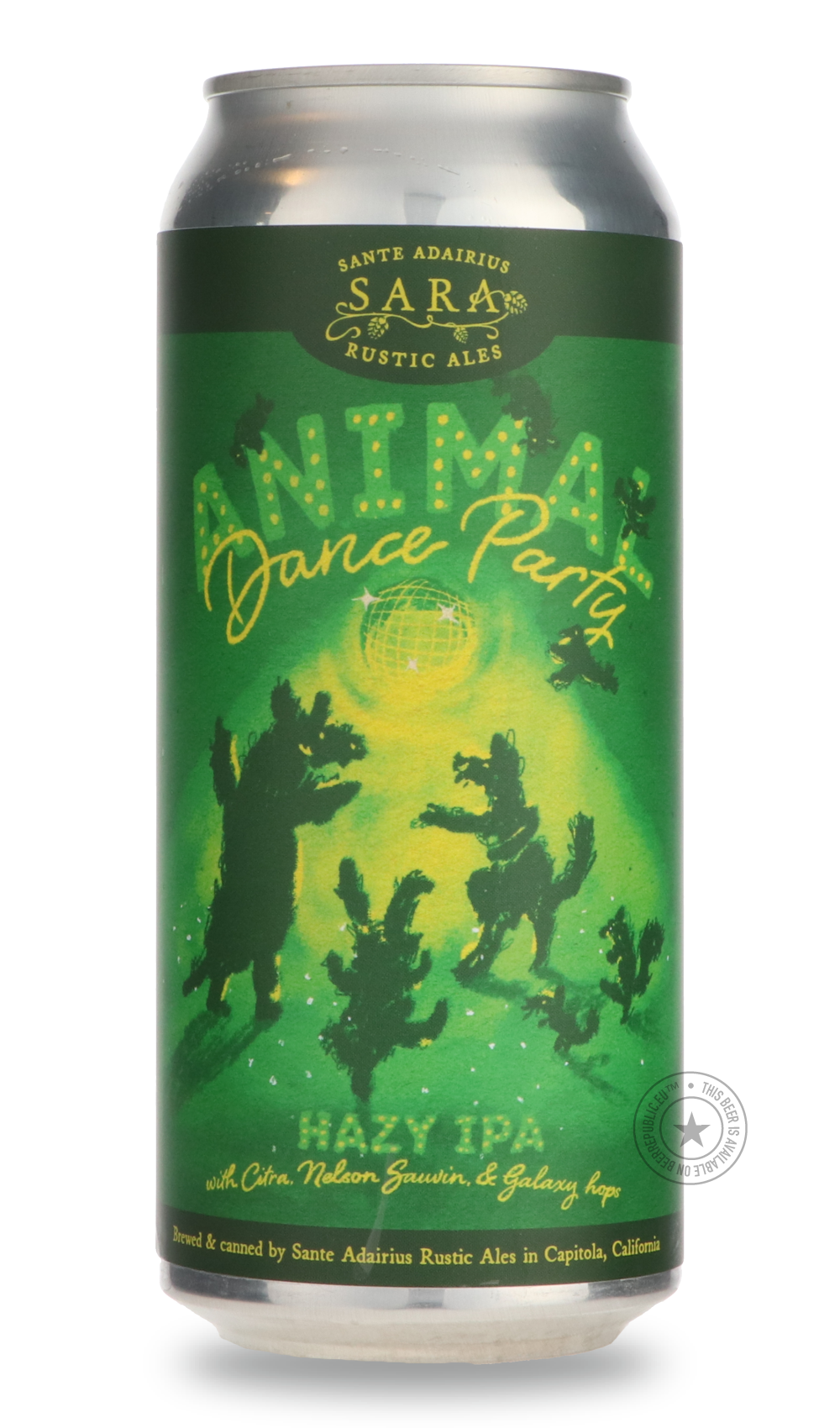 -Sante Adairius Rustic Ales- Animal Dance Party-IPA- Only @ Beer Republic - The best online beer store for American & Canadian craft beer - Buy beer online from the USA and Canada - Bier online kopen - Amerikaans bier kopen - Craft beer store - Craft beer kopen - Amerikanisch bier kaufen - Bier online kaufen - Acheter biere online - IPA - Stout - Porter - New England IPA - Hazy IPA - Imperial Stout - Barrel Aged - Barrel Aged Imperial Stout - Brown - Dark beer - Blond - Blonde - Pilsner - Lager - Wheat - We