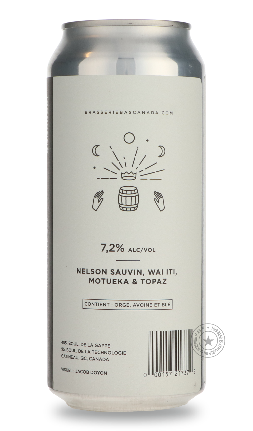 Brasserie du Bas-Canada- Annunaki-IPA- Only @ Beer Republic - The best online beer store for American & Canadian craft beer - Buy beer online from the USA and Canada - Bier online kopen - Amerikaans bier kopen - Craft beer store - Craft beer kopen - Amerikanisch bier kaufen - Bier online kaufen - Acheter biere online - IPA - Stout - Porter - New England IPA - Hazy IPA - Imperial Stout - Barrel Aged - Barrel Aged Imperial Stout - Brown - Dark beer - Blond - Blonde - Pilsner - Lager - Wheat - Weizen - Amber -