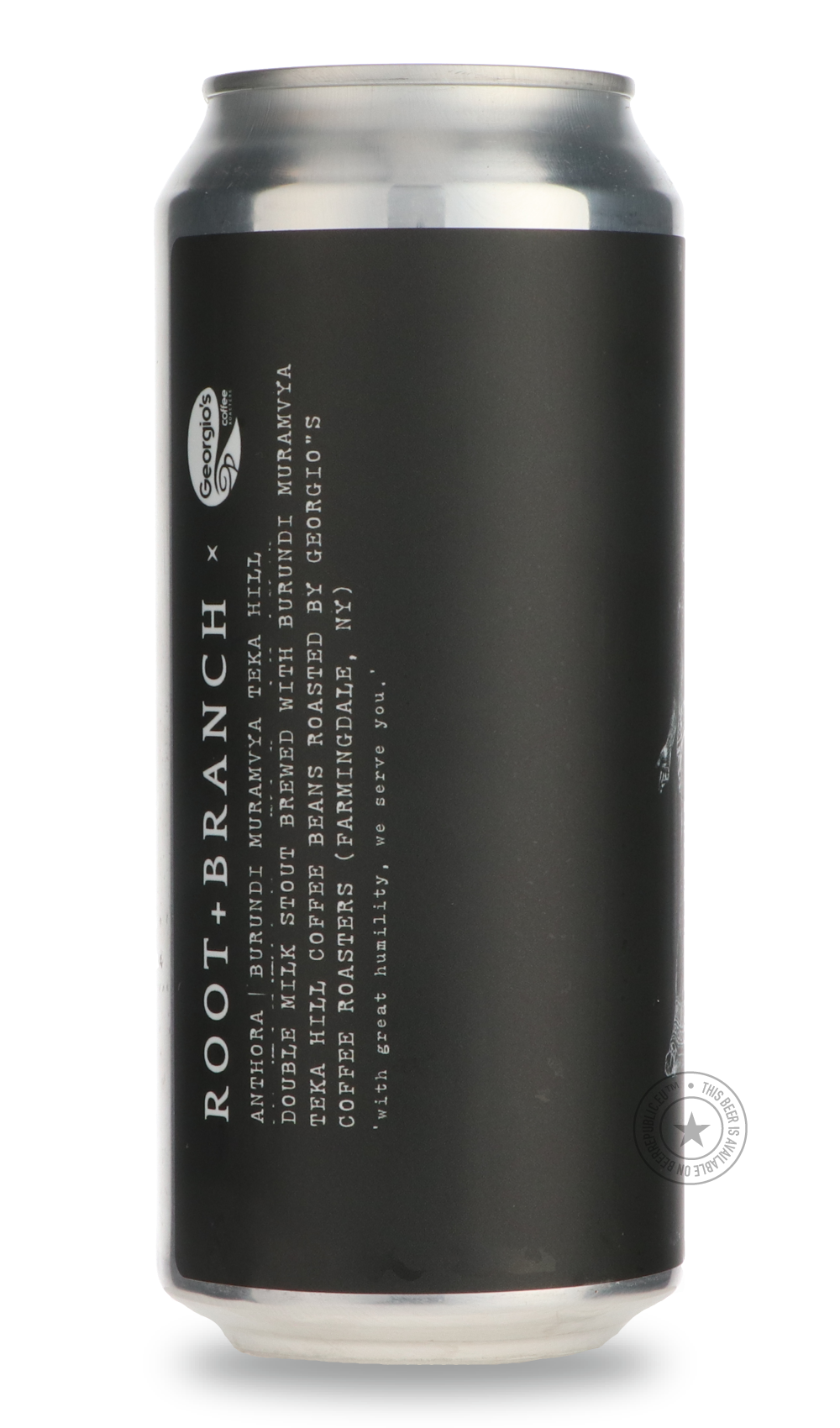 -Root + Branch- Anthora (Burundi Muramvya Teka Hill)-Stout & Porter- Only @ Beer Republic - The best online beer store for American & Canadian craft beer - Buy beer online from the USA and Canada - Bier online kopen - Amerikaans bier kopen - Craft beer store - Craft beer kopen - Amerikanisch bier kaufen - Bier online kaufen - Acheter biere online - IPA - Stout - Porter - New England IPA - Hazy IPA - Imperial Stout - Barrel Aged - Barrel Aged Imperial Stout - Brown - Dark beer - Blond - Blonde - Pilsner - La