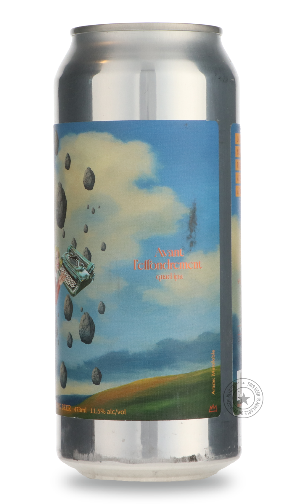 Sir John- Avant L'effondrement-IPA- Only @ Beer Republic - The best online beer store for American & Canadian craft beer - Buy beer online from the USA and Canada - Bier online kopen - Amerikaans bier kopen - Craft beer store - Craft beer kopen - Amerikanisch bier kaufen - Bier online kaufen - Acheter biere online - IPA - Stout - Porter - New England IPA - Hazy IPA - Imperial Stout - Barrel Aged - Barrel Aged Imperial Stout - Brown - Dark beer - Blond - Blonde - Pilsner - Lager - Wheat - Weizen - Amber - Ba