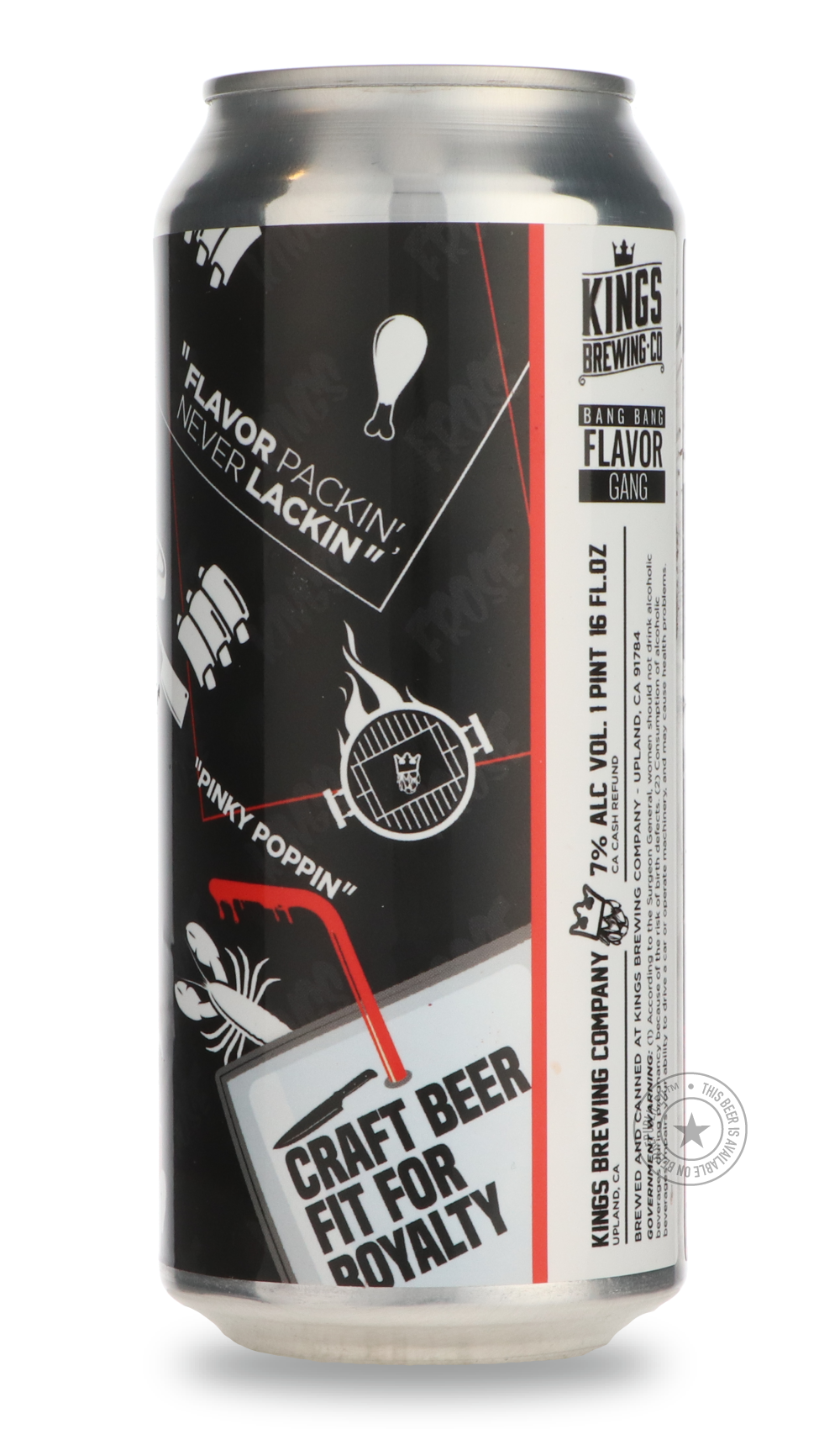 Kings- Bang Bang Fros'e Gang-Sour / Wild & Fruity- Only @ Beer Republic - The best online beer store for American & Canadian craft beer - Buy beer online from the USA and Canada - Bier online kopen - Amerikaans bier kopen - Craft beer store - Craft beer kopen - Amerikanisch bier kaufen - Bier online kaufen - Acheter biere online - IPA - Stout - Porter - New England IPA - Hazy IPA - Imperial Stout - Barrel Aged - Barrel Aged Imperial Stout - Brown - Dark beer - Blond - Blonde - Pilsner - Lager - Wheat - Weiz