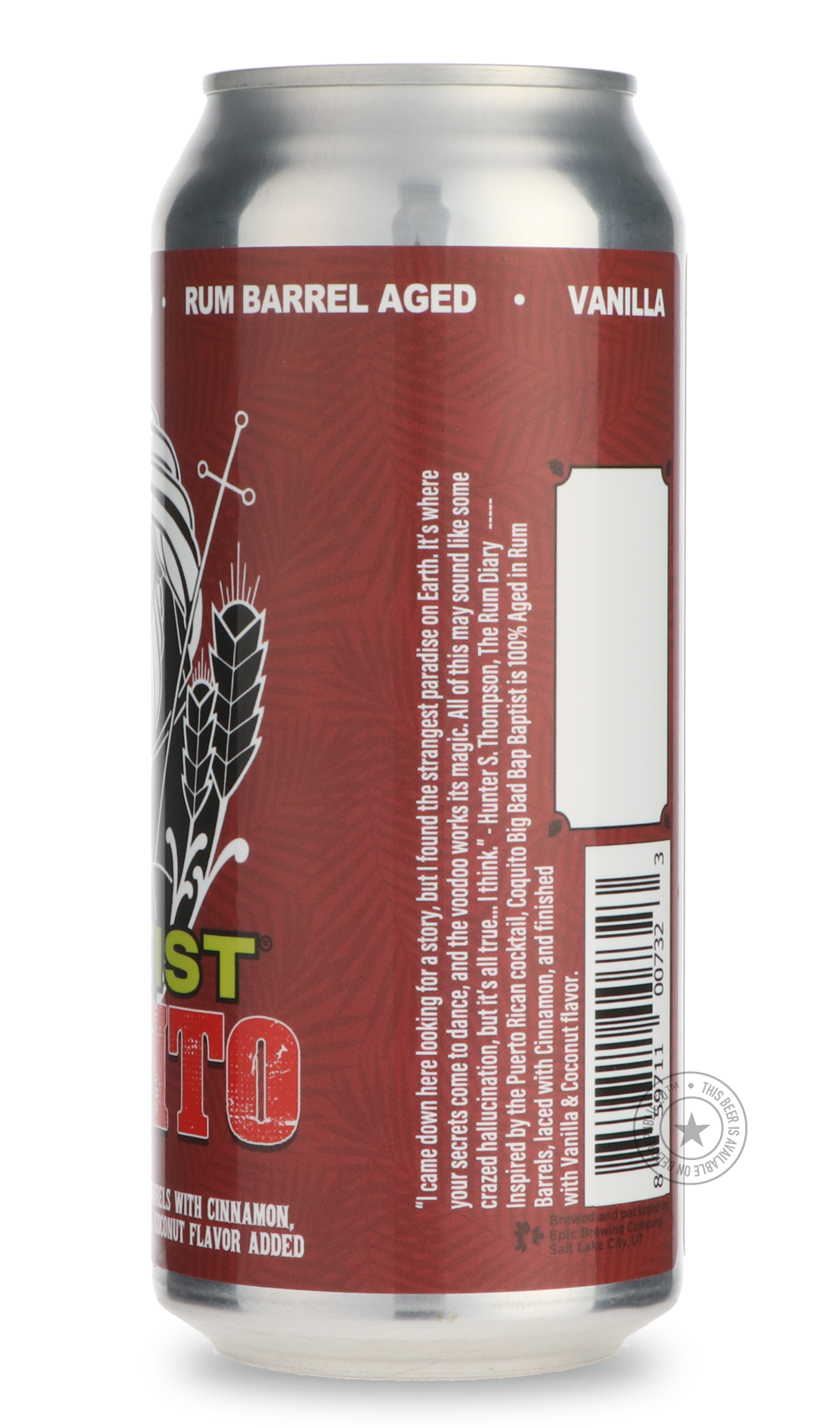 -Epic- Big Bad Baptist Coquito-Stout & Porter- Only @ Beer Republic - The best online beer store for American & Canadian craft beer - Buy beer online from the USA and Canada - Bier online kopen - Amerikaans bier kopen - Craft beer store - Craft beer kopen - Amerikanisch bier kaufen - Bier online kaufen - Acheter biere online - IPA - Stout - Porter - New England IPA - Hazy IPA - Imperial Stout - Barrel Aged - Barrel Aged Imperial Stout - Brown - Dark beer - Blond - Blonde - Pilsner - Lager - Wheat - Weizen -