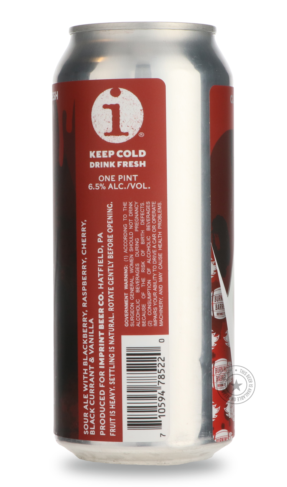 -Imprint- Blood of the Schmooj / Burning Barrel-Sour / Wild & Fruity- Only @ Beer Republic - The best online beer store for American & Canadian craft beer - Buy beer online from the USA and Canada - Bier online kopen - Amerikaans bier kopen - Craft beer store - Craft beer kopen - Amerikanisch bier kaufen - Bier online kaufen - Acheter biere online - IPA - Stout - Porter - New England IPA - Hazy IPA - Imperial Stout - Barrel Aged - Barrel Aged Imperial Stout - Brown - Dark beer - Blond - Blonde - Pilsner - L