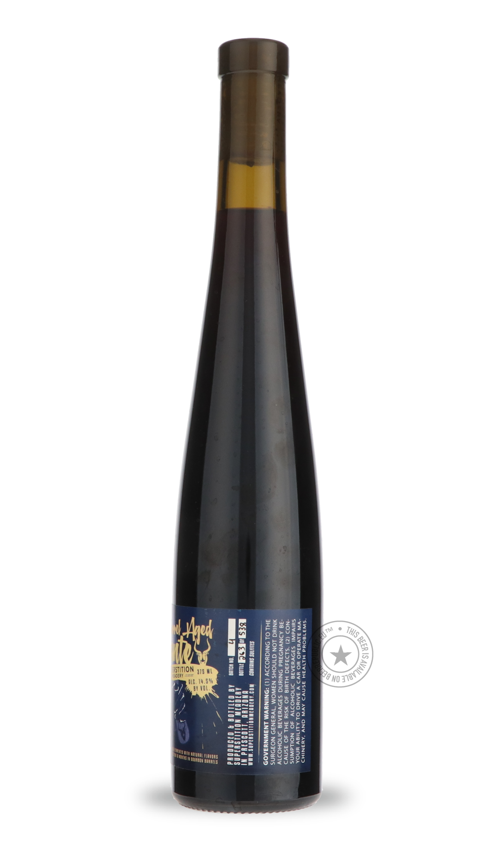 -Superstition Meadery- Bourbon Barrel Aged Amante-Specials- Only @ Beer Republic - The best online beer store for American & Canadian craft beer - Buy beer online from the USA and Canada - Bier online kopen - Amerikaans bier kopen - Craft beer store - Craft beer kopen - Amerikanisch bier kaufen - Bier online kaufen - Acheter biere online - IPA - Stout - Porter - New England IPA - Hazy IPA - Imperial Stout - Barrel Aged - Barrel Aged Imperial Stout - Brown - Dark beer - Blond - Blonde - Pilsner - Lager - Whe