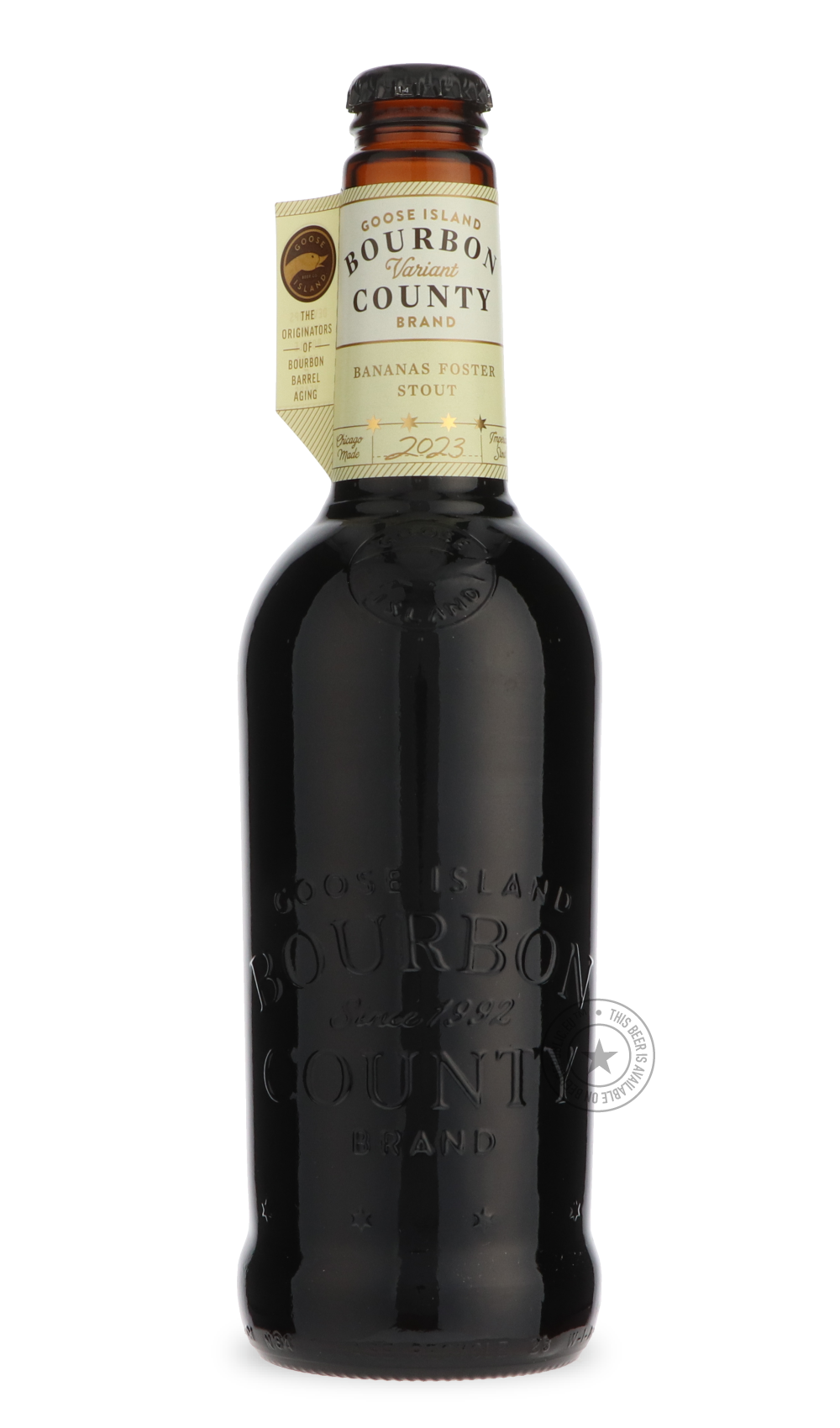 Goose Island- Bourbon County Brand Bananas Foster Stout 2023-Stout & Porter- Only @ Beer Republic - The best online beer store for American & Canadian craft beer - Buy beer online from the USA and Canada - Bier online kopen - Amerikaans bier kopen - Craft beer store - Craft beer kopen - Amerikanisch bier kaufen - Bier online kaufen - Acheter biere online - IPA - Stout - Porter - New England IPA - Hazy IPA - Imperial Stout - Barrel Aged - Barrel Aged Imperial Stout - Brown - Dark beer - Blond - Blonde - Pils