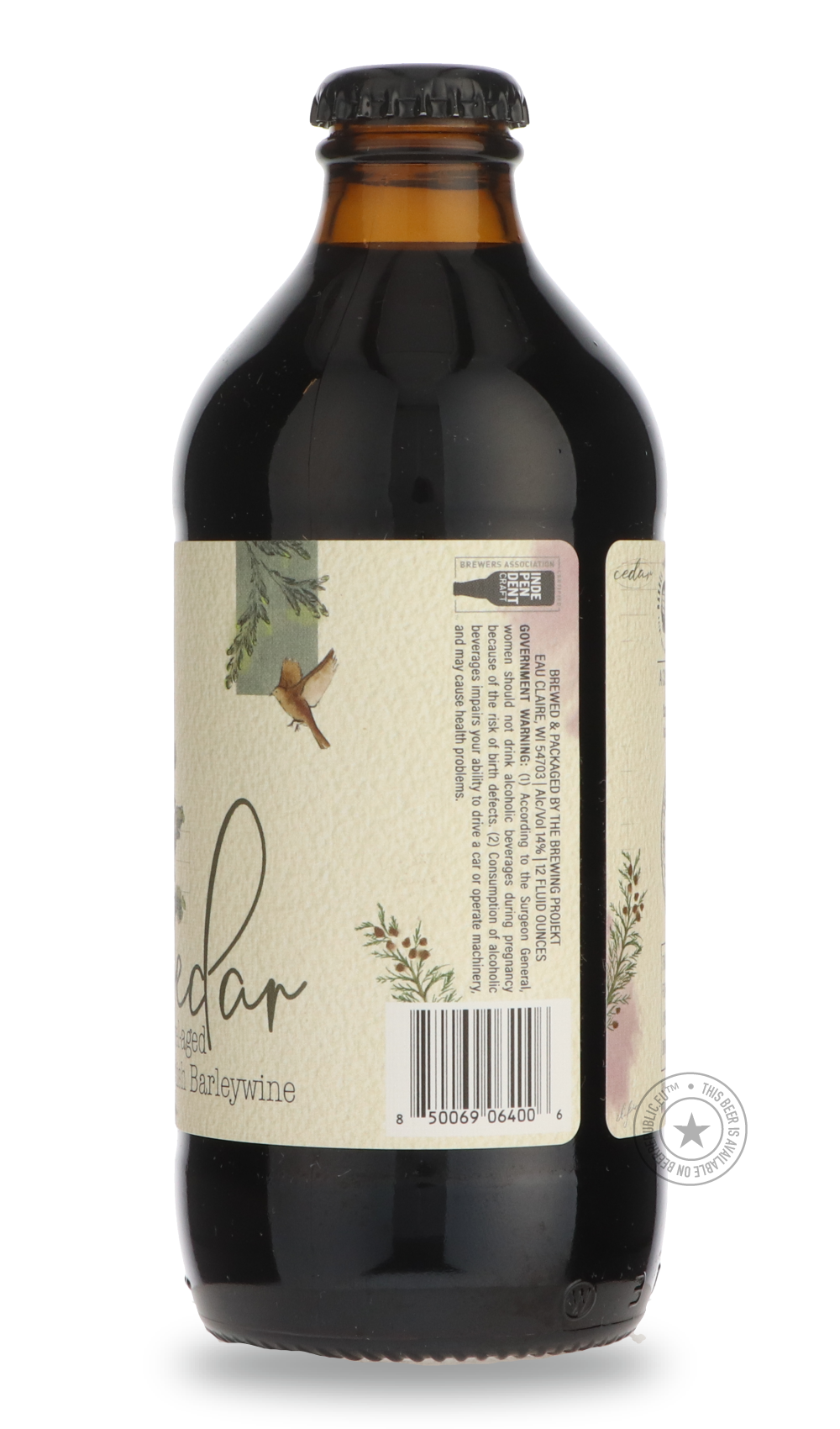 -Humble Forager- Cedar / Barrel Theory-Brown & Dark- Only @ Beer Republic - The best online beer store for American & Canadian craft beer - Buy beer online from the USA and Canada - Bier online kopen - Amerikaans bier kopen - Craft beer store - Craft beer kopen - Amerikanisch bier kaufen - Bier online kaufen - Acheter biere online - IPA - Stout - Porter - New England IPA - Hazy IPA - Imperial Stout - Barrel Aged - Barrel Aged Imperial Stout - Brown - Dark beer - Blond - Blonde - Pilsner - Lager - Wheat - We