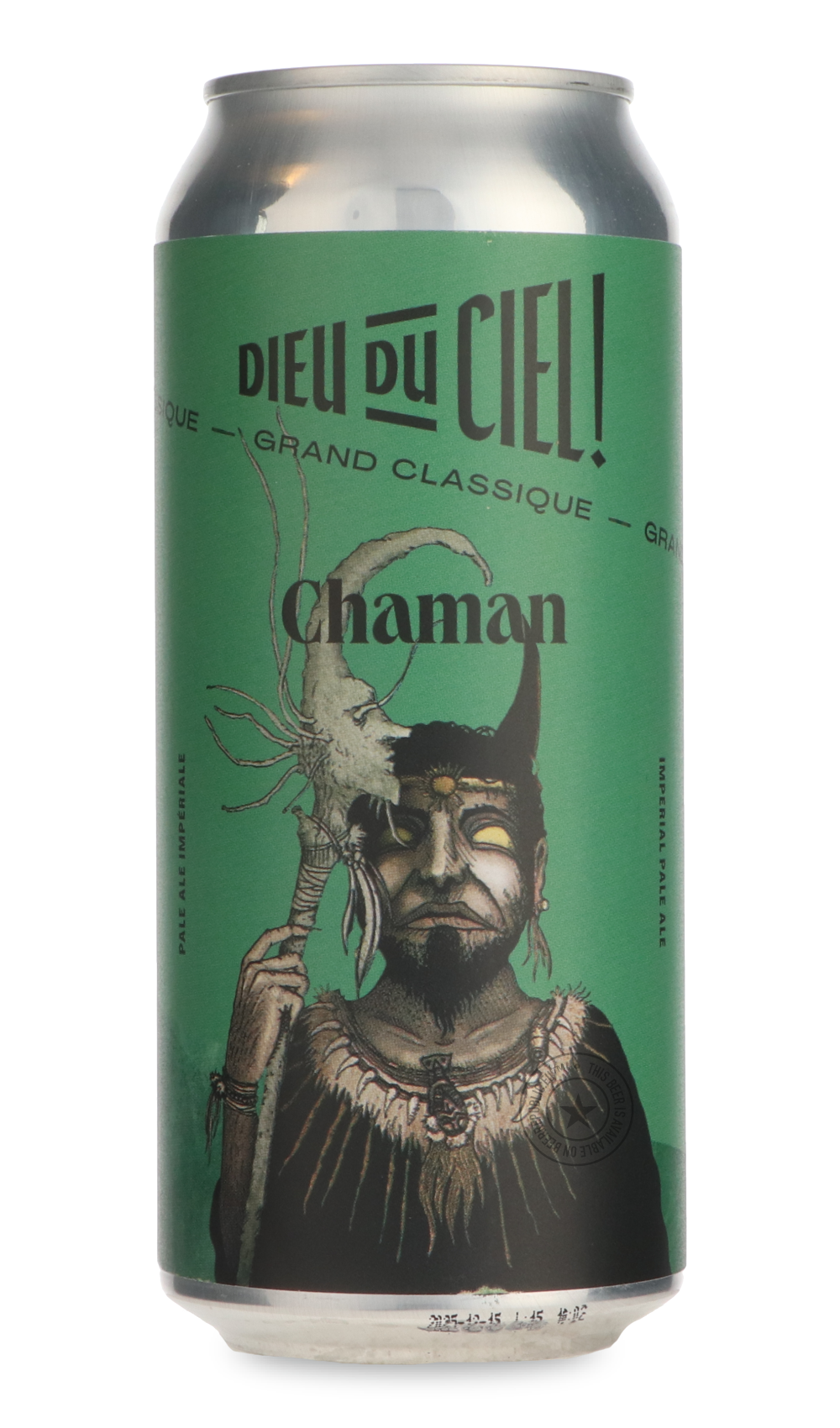 Dieu du Ciel- Chaman-IPA- Only @ Beer Republic - The best online beer store for American & Canadian craft beer - Buy beer online from the USA and Canada - Bier online kopen - Amerikaans bier kopen - Craft beer store - Craft beer kopen - Amerikanisch bier kaufen - Bier online kaufen - Acheter biere online - IPA - Stout - Porter - New England IPA - Hazy IPA - Imperial Stout - Barrel Aged - Barrel Aged Imperial Stout - Brown - Dark beer - Blond - Blonde - Pilsner - Lager - Wheat - Weizen - Amber - Barley Wine