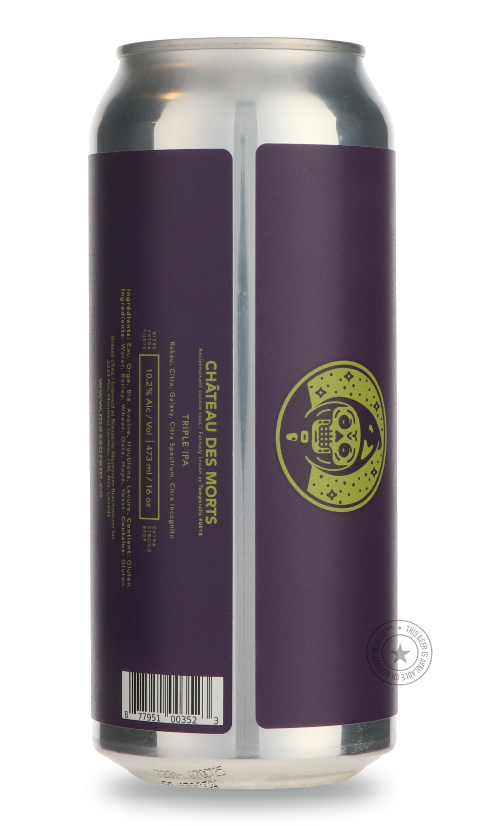 -Messorem- Château Des Morts-IPA- Only @ Beer Republic - The best online beer store for American & Canadian craft beer - Buy beer online from the USA and Canada - Bier online kopen - Amerikaans bier kopen - Craft beer store - Craft beer kopen - Amerikanisch bier kaufen - Bier online kaufen - Acheter biere online - IPA - Stout - Porter - New England IPA - Hazy IPA - Imperial Stout - Barrel Aged - Barrel Aged Imperial Stout - Brown - Dark beer - Blond - Blonde - Pilsner - Lager - Wheat - Weizen - Amber - Barl