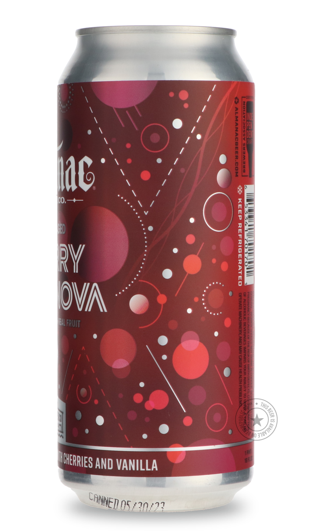 -Almanac- Cherry Sournova-Sour / Wild & Fruity- Only @ Beer Republic - The best online beer store for American & Canadian craft beer - Buy beer online from the USA and Canada - Bier online kopen - Amerikaans bier kopen - Craft beer store - Craft beer kopen - Amerikanisch bier kaufen - Bier online kaufen - Acheter biere online - IPA - Stout - Porter - New England IPA - Hazy IPA - Imperial Stout - Barrel Aged - Barrel Aged Imperial Stout - Brown - Dark beer - Blond - Blonde - Pilsner - Lager - Wheat - Weizen
