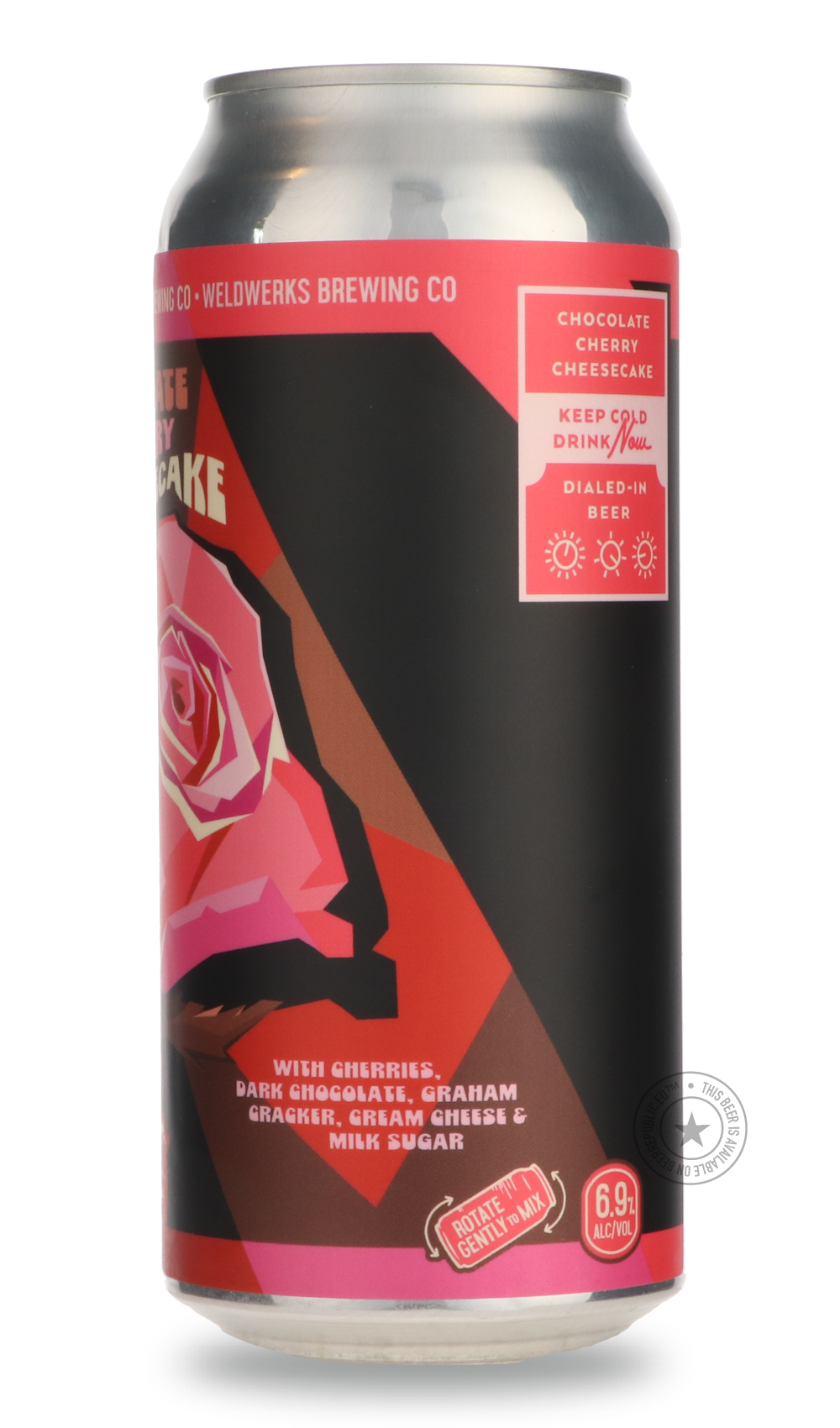 WeldWerks- Chocolate Cherry Cheesecake-Sour / Wild & Fruity- Only @ Beer Republic - The best online beer store for American & Canadian craft beer - Buy beer online from the USA and Canada - Bier online kopen - Amerikaans bier kopen - Craft beer store - Craft beer kopen - Amerikanisch bier kaufen - Bier online kaufen - Acheter biere online - IPA - Stout - Porter - New England IPA - Hazy IPA - Imperial Stout - Barrel Aged - Barrel Aged Imperial Stout - Brown - Dark beer - Blond - Blonde - Pilsner - Lager - Wh