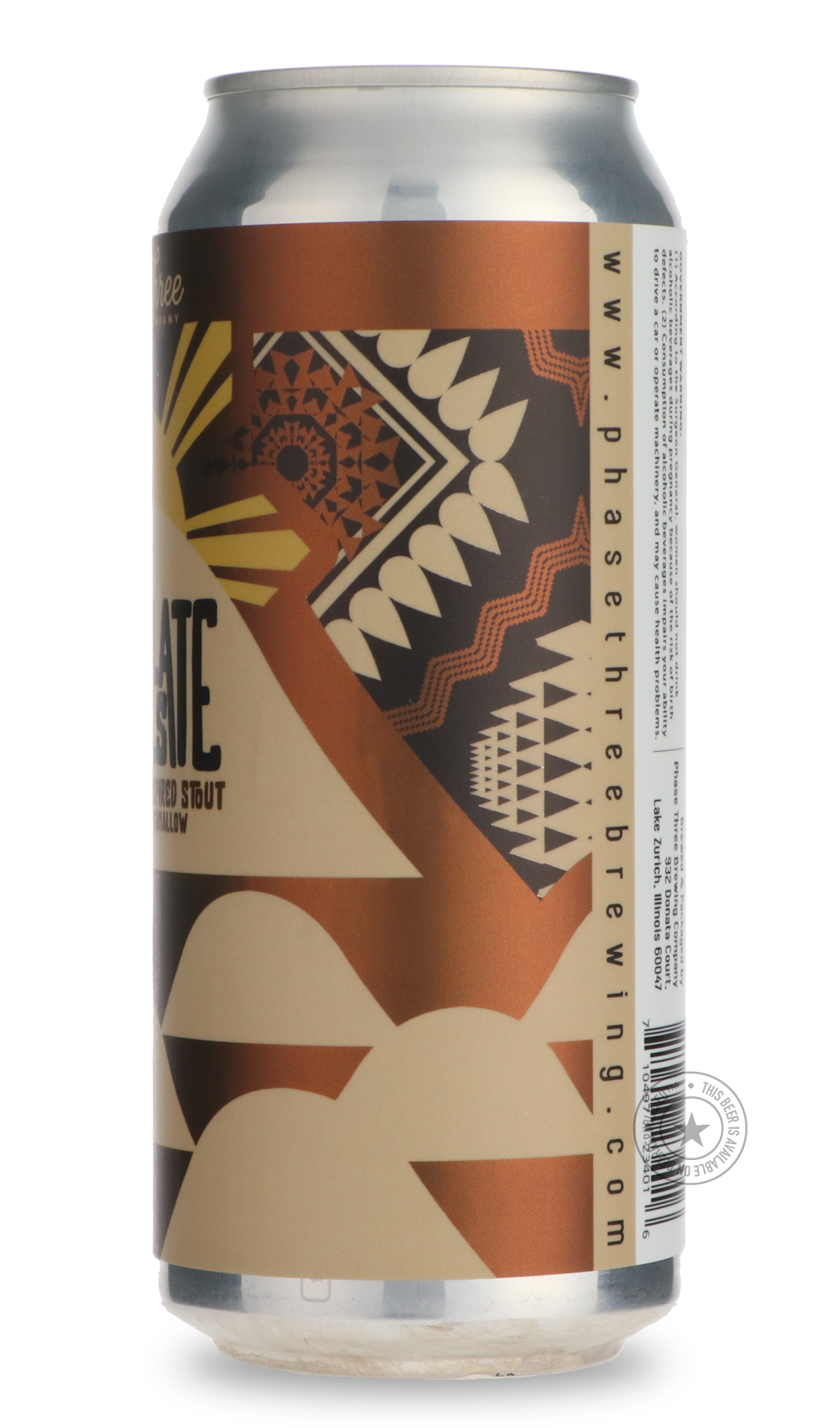 -Phase Three- Chocolate Hills: Marshmallow-Stout & Porter- Only @ Beer Republic - The best online beer store for American & Canadian craft beer - Buy beer online from the USA and Canada - Bier online kopen - Amerikaans bier kopen - Craft beer store - Craft beer kopen - Amerikanisch bier kaufen - Bier online kaufen - Acheter biere online - IPA - Stout - Porter - New England IPA - Hazy IPA - Imperial Stout - Barrel Aged - Barrel Aged Imperial Stout - Brown - Dark beer - Blond - Blonde - Pilsner - Lager - Whea