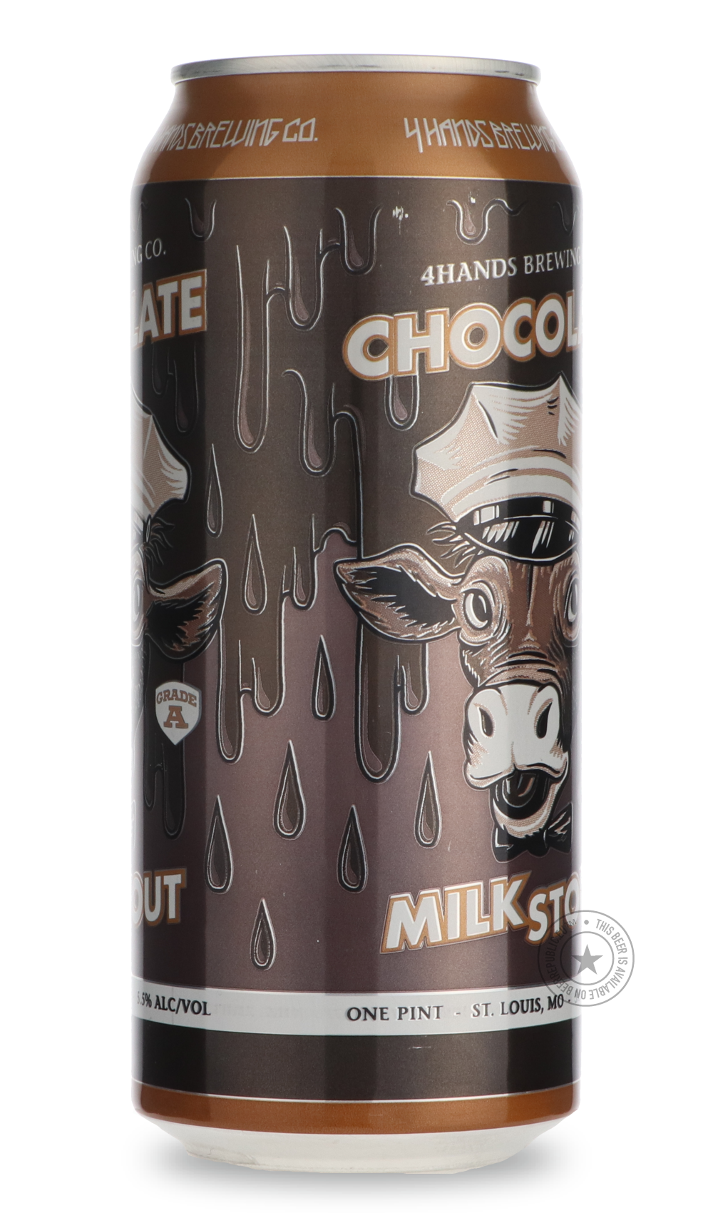 -4 Hands- Chocolate Milk Stout-Stout & Porter- Only @ Beer Republic - The best online beer store for American & Canadian craft beer - Buy beer online from the USA and Canada - Bier online kopen - Amerikaans bier kopen - Craft beer store - Craft beer kopen - Amerikanisch bier kaufen - Bier online kaufen - Acheter biere online - IPA - Stout - Porter - New England IPA - Hazy IPA - Imperial Stout - Barrel Aged - Barrel Aged Imperial Stout - Brown - Dark beer - Blond - Blonde - Pilsner - Lager - Wheat - Weizen -