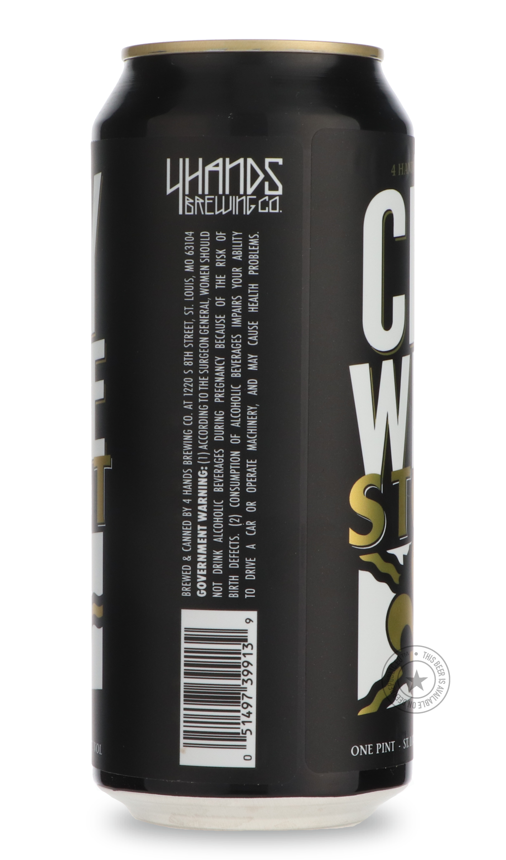-4 Hands- City Wide Stout-Stout & Porter- Only @ Beer Republic - The best online beer store for American & Canadian craft beer - Buy beer online from the USA and Canada - Bier online kopen - Amerikaans bier kopen - Craft beer store - Craft beer kopen - Amerikanisch bier kaufen - Bier online kaufen - Acheter biere online - IPA - Stout - Porter - New England IPA - Hazy IPA - Imperial Stout - Barrel Aged - Barrel Aged Imperial Stout - Brown - Dark beer - Blond - Blonde - Pilsner - Lager - Wheat - Weizen - Ambe