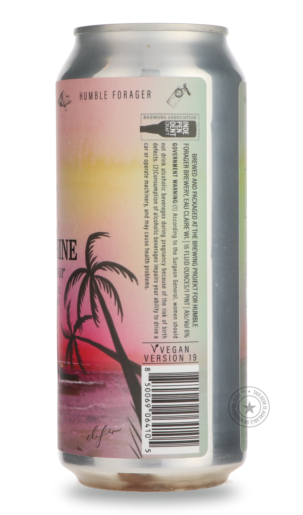-Humble Forager- Coastal Sunshine Passion Fruit, Tangerine, Pink Guava-Sour / Wild & Fruity- Only @ Beer Republic - The best online beer store for American & Canadian craft beer - Buy beer online from the USA and Canada - Bier online kopen - Amerikaans bier kopen - Craft beer store - Craft beer kopen - Amerikanisch bier kaufen - Bier online kaufen - Acheter biere online - IPA - Stout - Porter - New England IPA - Hazy IPA - Imperial Stout - Barrel Aged - Barrel Aged Imperial Stout - Brown - Dark beer - Blond