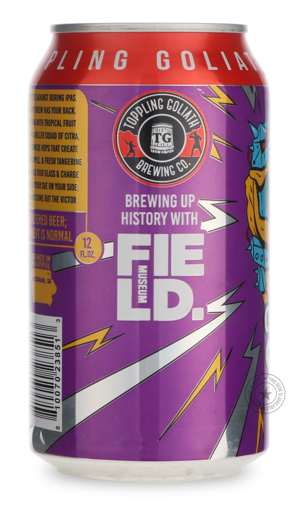 Toppling Goliath- Cyber Sue-IPA- Only @ Beer Republic - The best online beer store for American & Canadian craft beer - Buy beer online from the USA and Canada - Bier online kopen - Amerikaans bier kopen - Craft beer store - Craft beer kopen - Amerikanisch bier kaufen - Bier online kaufen - Acheter biere online - IPA - Stout - Porter - New England IPA - Hazy IPA - Imperial Stout - Barrel Aged - Barrel Aged Imperial Stout - Brown - Dark beer - Blond - Blonde - Pilsner - Lager - Wheat - Weizen - Amber - Barle