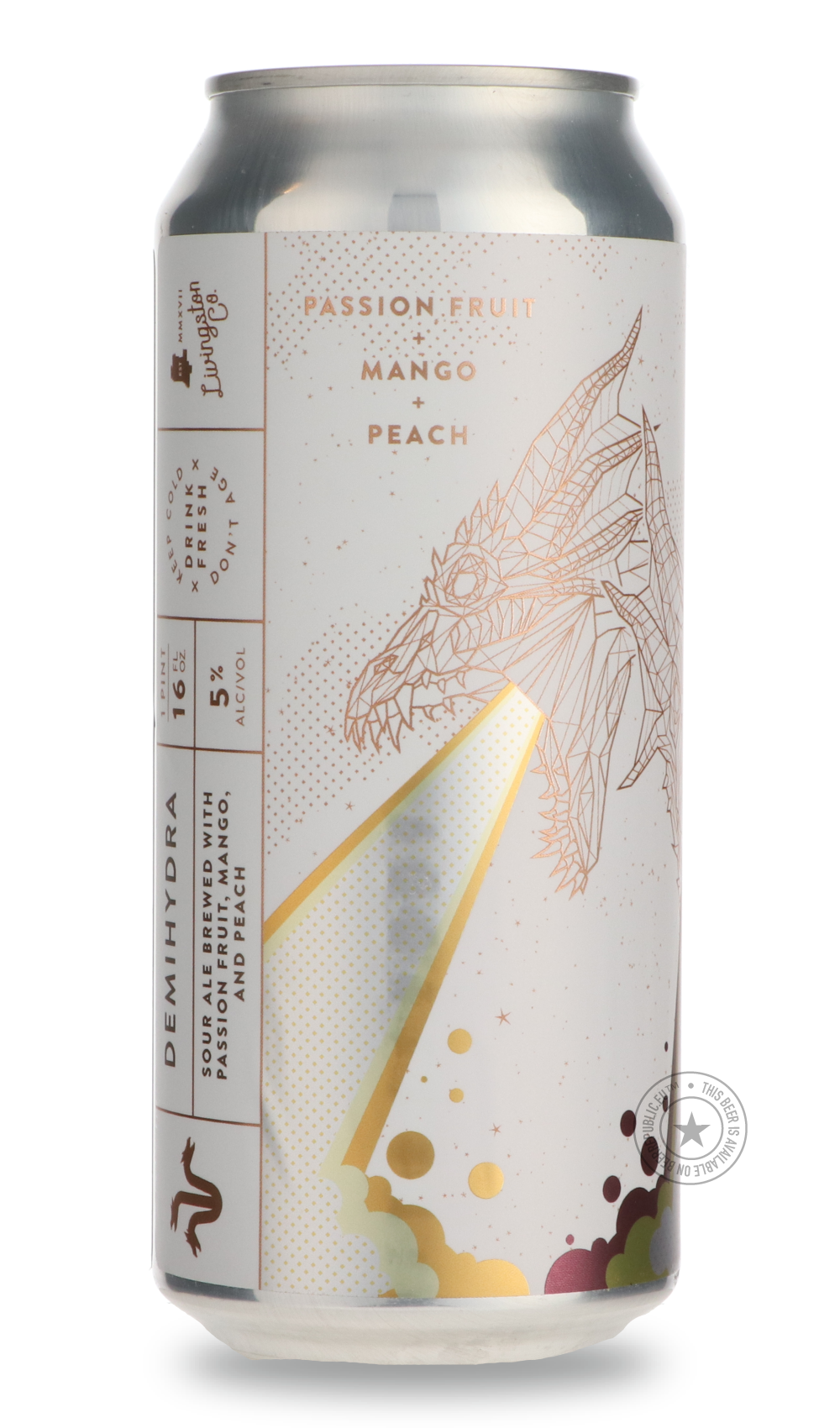 -Mortalis- Demihydra | Passion Fruit Mango Peach-Sour / Wild & Fruity- Only @ Beer Republic - The best online beer store for American & Canadian craft beer - Buy beer online from the USA and Canada - Bier online kopen - Amerikaans bier kopen - Craft beer store - Craft beer kopen - Amerikanisch bier kaufen - Bier online kaufen - Acheter biere online - IPA - Stout - Porter - New England IPA - Hazy IPA - Imperial Stout - Barrel Aged - Barrel Aged Imperial Stout - Brown - Dark beer - Blond - Blonde - Pilsner -