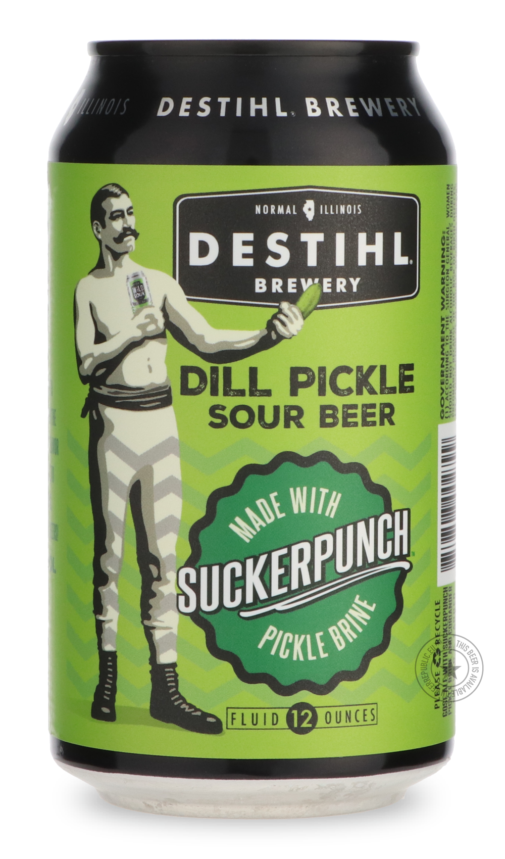 Destihl- Dill Pickle Sour Beer - SuckerPunch-Sour / Wild & Fruity- Only @ Beer Republic - The best online beer store for American & Canadian craft beer - Buy beer online from the USA and Canada - Bier online kopen - Amerikaans bier kopen - Craft beer store - Craft beer kopen - Amerikanisch bier kaufen - Bier online kaufen - Acheter biere online - IPA - Stout - Porter - New England IPA - Hazy IPA - Imperial Stout - Barrel Aged - Barrel Aged Imperial Stout - Brown - Dark beer - Blond - Blonde - Pilsner - Lage