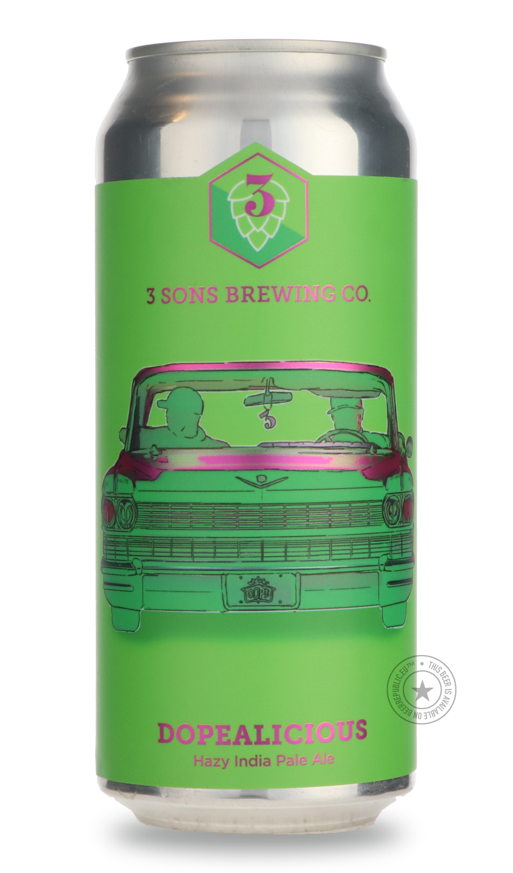 -3 Sons- Dopealicious-IPA- Only @ Beer Republic - The best online beer store for American & Canadian craft beer - Buy beer online from the USA and Canada - Bier online kopen - Amerikaans bier kopen - Craft beer store - Craft beer kopen - Amerikanisch bier kaufen - Bier online kaufen - Acheter biere online - IPA - Stout - Porter - New England IPA - Hazy IPA - Imperial Stout - Barrel Aged - Barrel Aged Imperial Stout - Brown - Dark beer - Blond - Blonde - Pilsner - Lager - Wheat - Weizen - Amber - Barley Wine