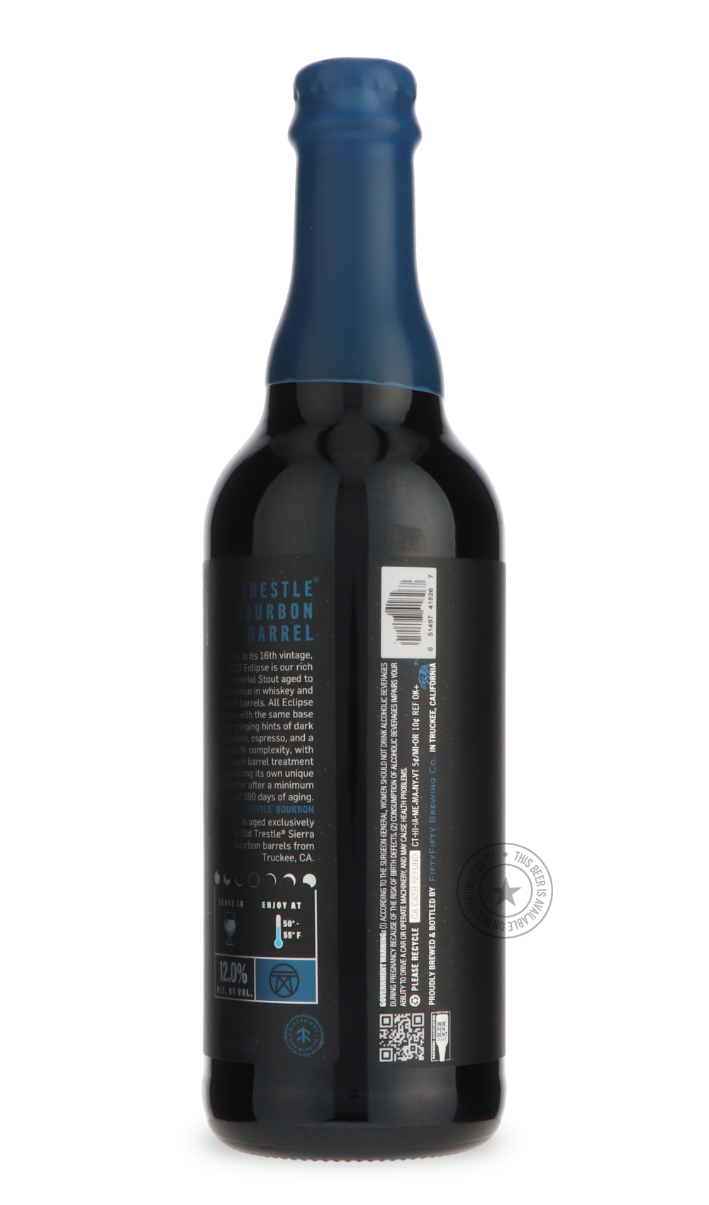 FiftyFifty- Eclipse - Old Trestle (2023)-Stout & Porter- Only @ Beer Republic - The best online beer store for American & Canadian craft beer - Buy beer online from the USA and Canada - Bier online kopen - Amerikaans bier kopen - Craft beer store - Craft beer kopen - Amerikanisch bier kaufen - Bier online kaufen - Acheter biere online - IPA - Stout - Porter - New England IPA - Hazy IPA - Imperial Stout - Barrel Aged - Barrel Aged Imperial Stout - Brown - Dark beer - Blond - Blonde - Pilsner - Lager - Wheat