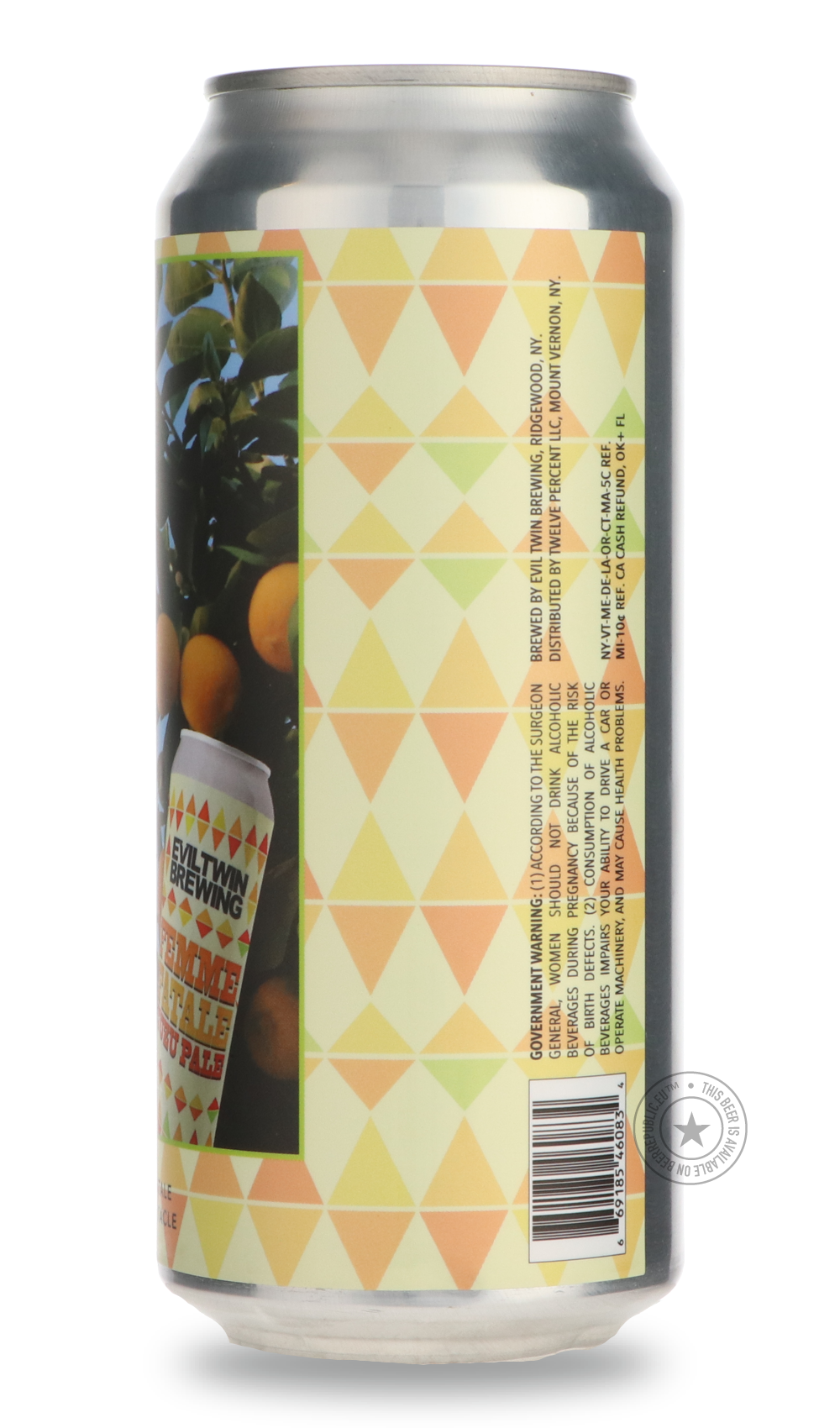 -Evil Twin- Femme Fatale Yuzu Spectacle / Root + Branch-IPA- Only @ Beer Republic - The best online beer store for American & Canadian craft beer - Buy beer online from the USA and Canada - Bier online kopen - Amerikaans bier kopen - Craft beer store - Craft beer kopen - Amerikanisch bier kaufen - Bier online kaufen - Acheter biere online - IPA - Stout - Porter - New England IPA - Hazy IPA - Imperial Stout - Barrel Aged - Barrel Aged Imperial Stout - Brown - Dark beer - Blond - Blonde - Pilsner - Lager - Wh