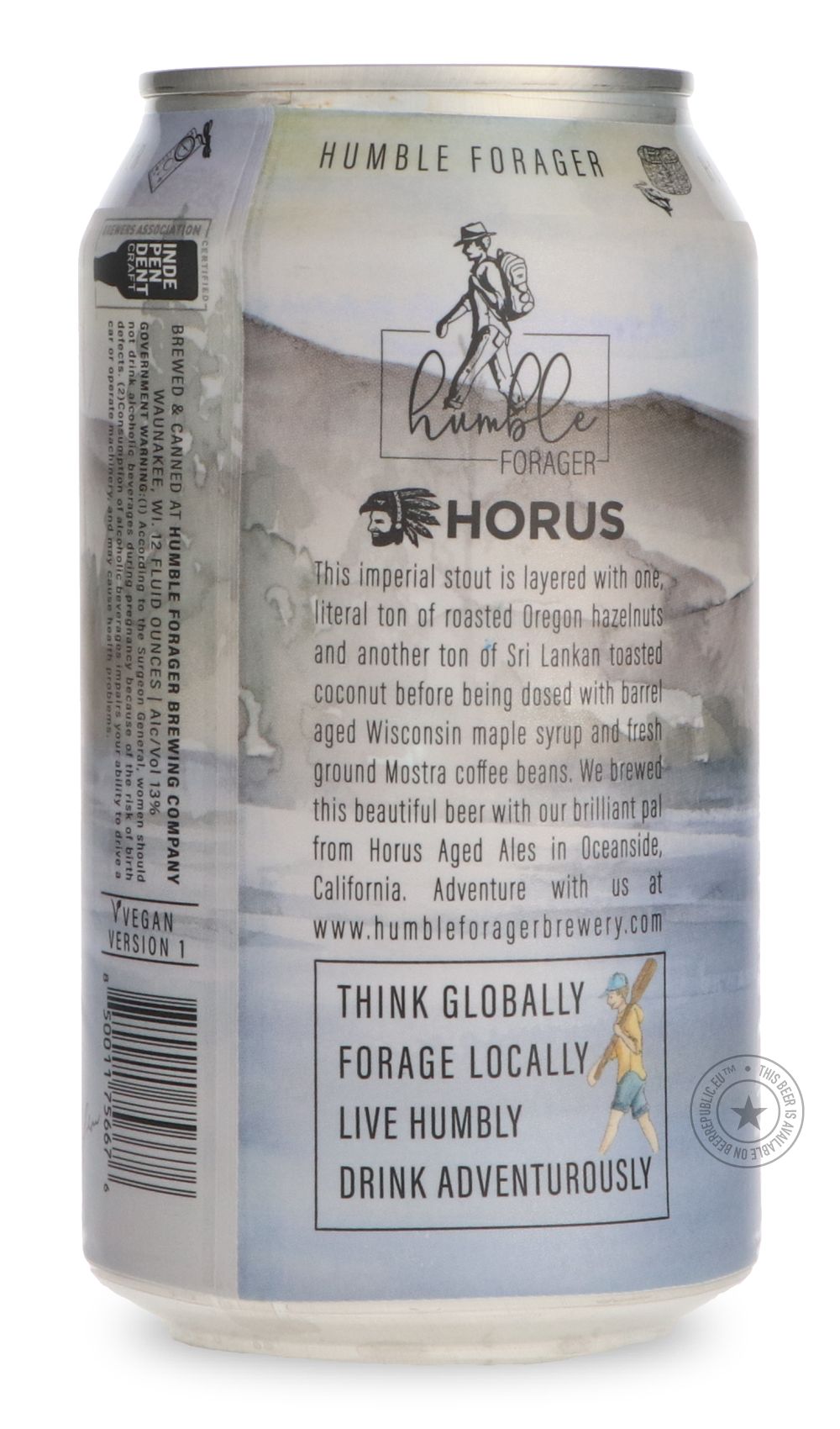 -Humble Forager- Fishing with Horus / Horus Aged-Stout & Porter- Only @ Beer Republic - The best online beer store for American & Canadian craft beer - Buy beer online from the USA and Canada - Bier online kopen - Amerikaans bier kopen - Craft beer store - Craft beer kopen - Amerikanisch bier kaufen - Bier online kaufen - Acheter biere online - IPA - Stout - Porter - New England IPA - Hazy IPA - Imperial Stout - Barrel Aged - Barrel Aged Imperial Stout - Brown - Dark beer - Blond - Blonde - Pilsner - Lager