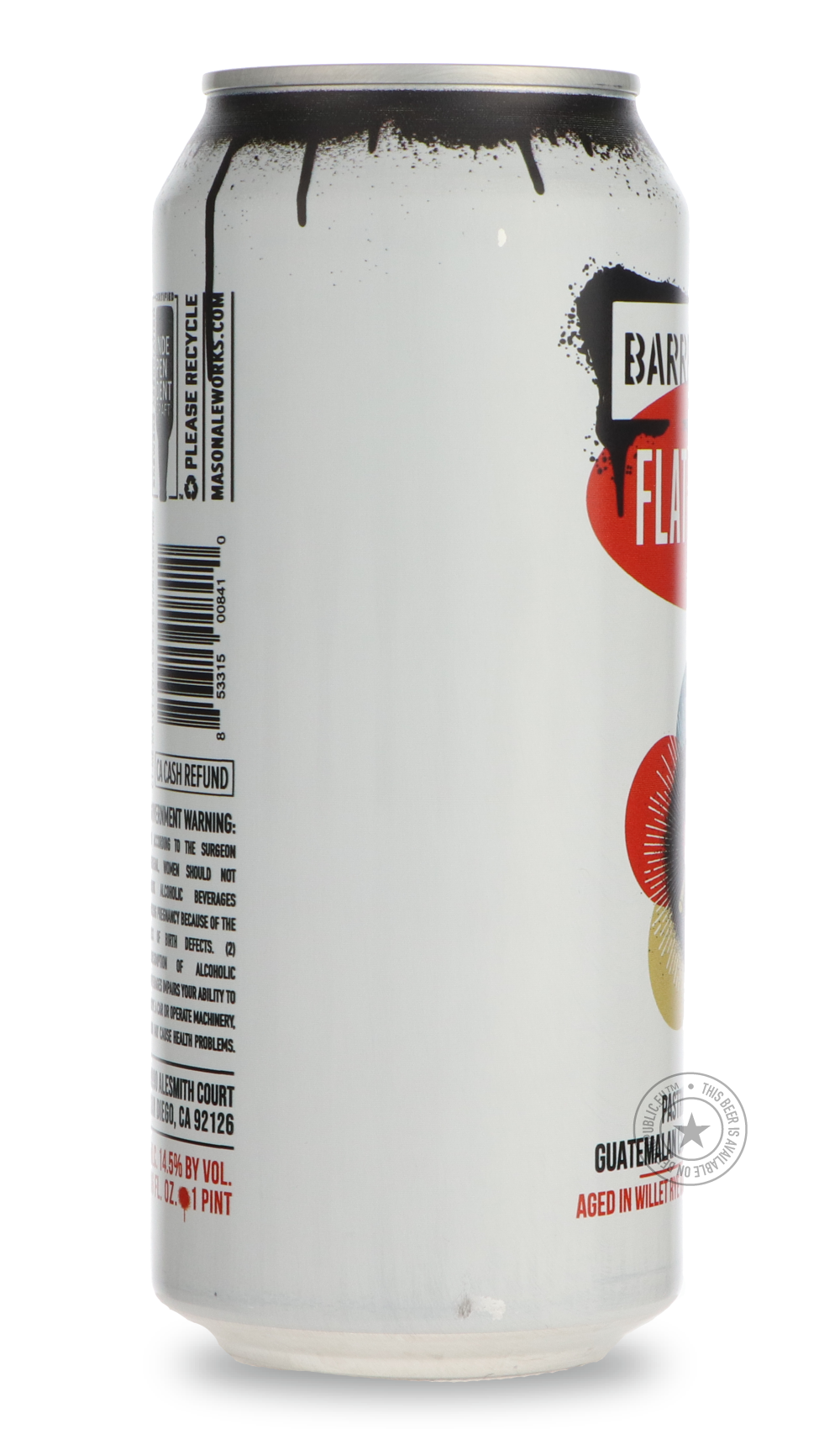 -Mason Ale Works- Flat Black / Moksa-Stout & Porter- Only @ Beer Republic - The best online beer store for American & Canadian craft beer - Buy beer online from the USA and Canada - Bier online kopen - Amerikaans bier kopen - Craft beer store - Craft beer kopen - Amerikanisch bier kaufen - Bier online kaufen - Acheter biere online - IPA - Stout - Porter - New England IPA - Hazy IPA - Imperial Stout - Barrel Aged - Barrel Aged Imperial Stout - Brown - Dark beer - Blond - Blonde - Pilsner - Lager - Wheat - We