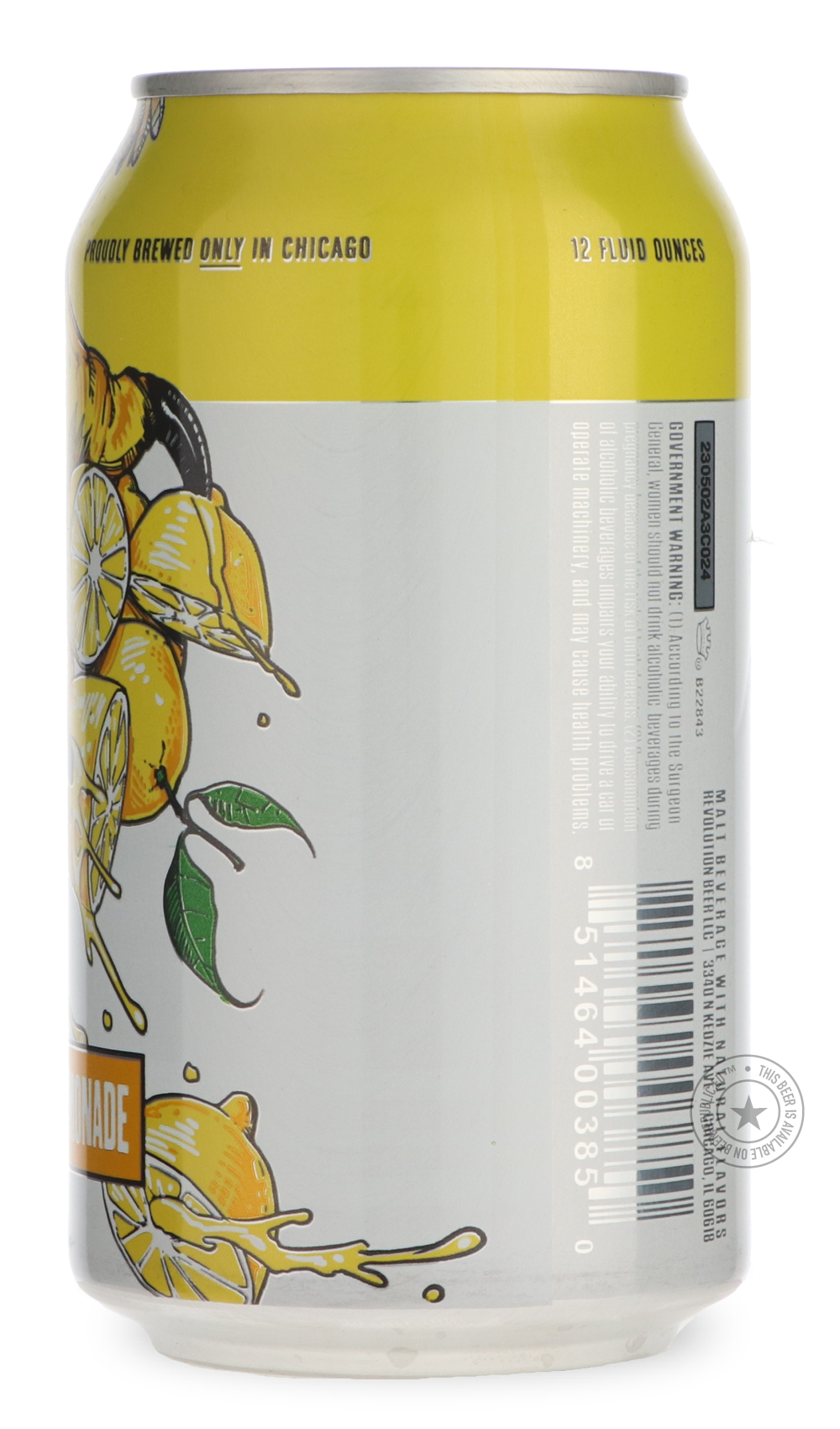 Revolution- Freedom Lemonade-Sour / Wild & Fruity- Only @ Beer Republic - The best online beer store for American & Canadian craft beer - Buy beer online from the USA and Canada - Bier online kopen - Amerikaans bier kopen - Craft beer store - Craft beer kopen - Amerikanisch bier kaufen - Bier online kaufen - Acheter biere online - IPA - Stout - Porter - New England IPA - Hazy IPA - Imperial Stout - Barrel Aged - Barrel Aged Imperial Stout - Brown - Dark beer - Blond - Blonde - Pilsner - Lager - Wheat - Weiz