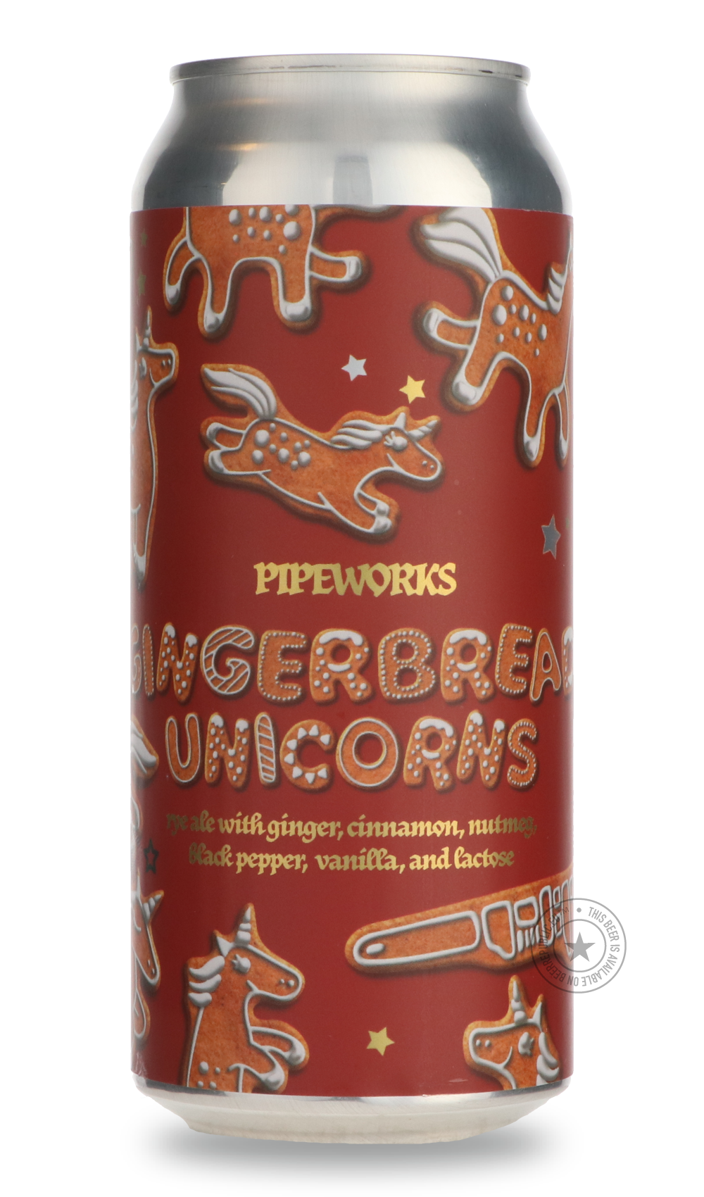 -Pipeworks- Gingerbread Unicorns-Specials- Only @ Beer Republic - The best online beer store for American & Canadian craft beer - Buy beer online from the USA and Canada - Bier online kopen - Amerikaans bier kopen - Craft beer store - Craft beer kopen - Amerikanisch bier kaufen - Bier online kaufen - Acheter biere online - IPA - Stout - Porter - New England IPA - Hazy IPA - Imperial Stout - Barrel Aged - Barrel Aged Imperial Stout - Brown - Dark beer - Blond - Blonde - Pilsner - Lager - Wheat - Weizen - Amb