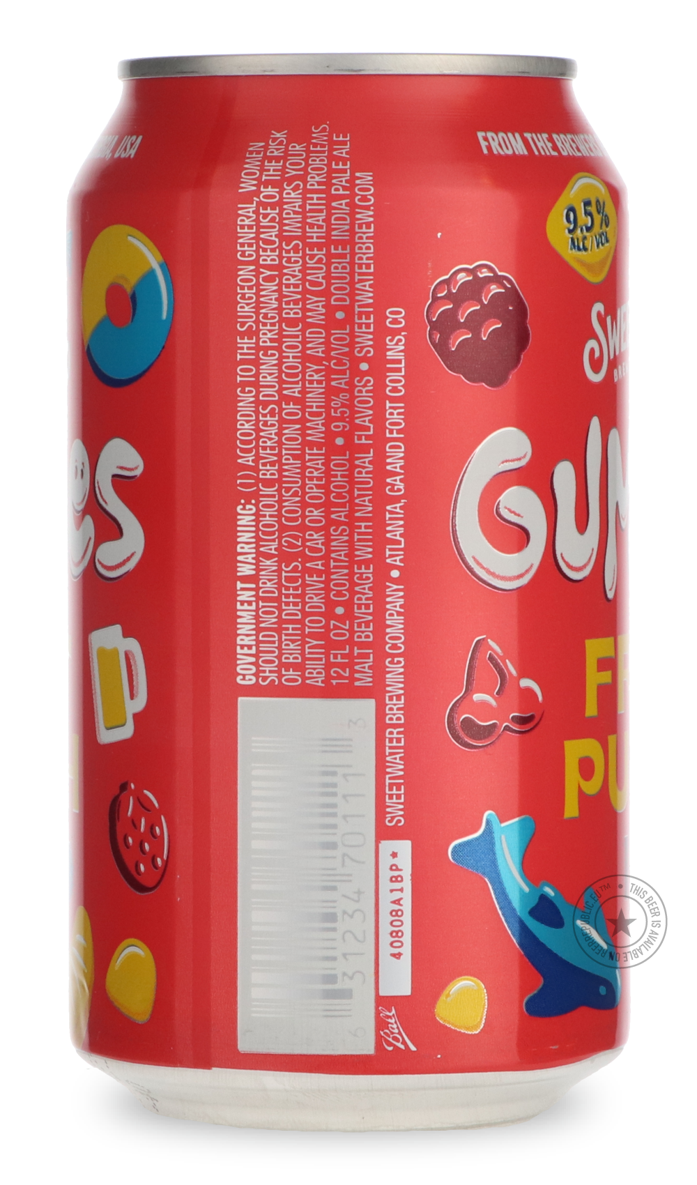-SweetWater- Gummies Fruit Punch-IPA- Only @ Beer Republic - The best online beer store for American & Canadian craft beer - Buy beer online from the USA and Canada - Bier online kopen - Amerikaans bier kopen - Craft beer store - Craft beer kopen - Amerikanisch bier kaufen - Bier online kaufen - Acheter biere online - IPA - Stout - Porter - New England IPA - Hazy IPA - Imperial Stout - Barrel Aged - Barrel Aged Imperial Stout - Brown - Dark beer - Blond - Blonde - Pilsner - Lager - Wheat - Weizen - Amber -