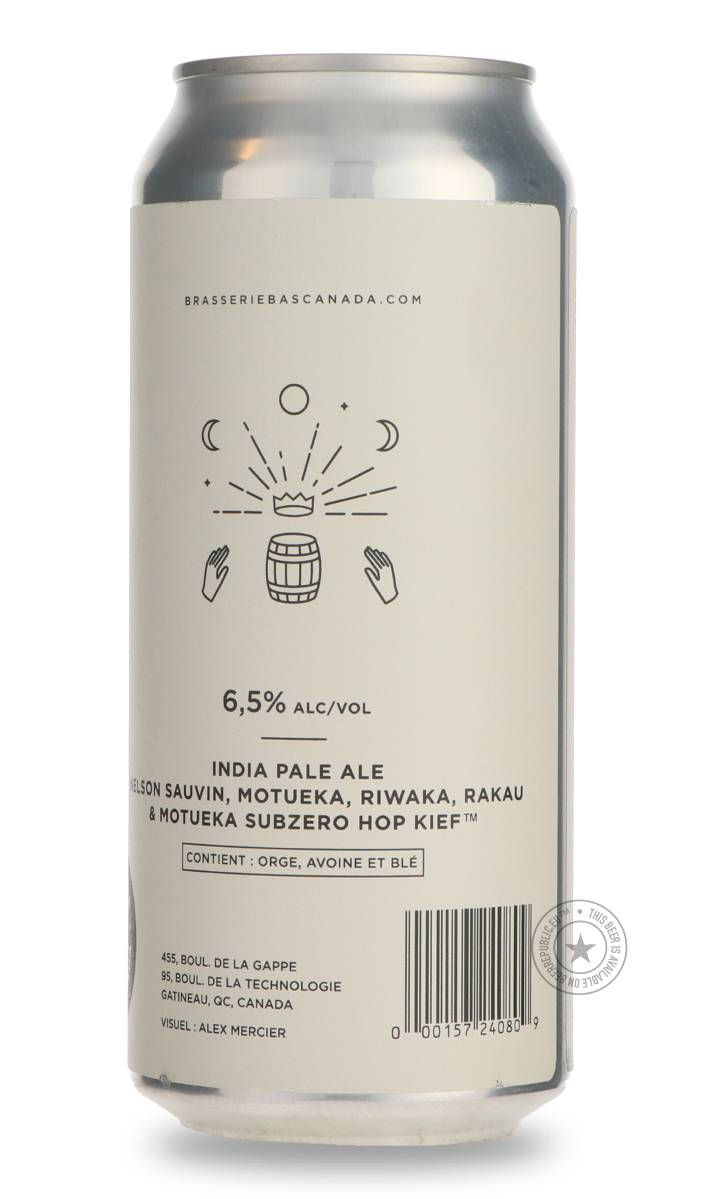 -Brasserie du Bas-Canada- HYPA #13-IPA- Only @ Beer Republic - The best online beer store for American & Canadian craft beer - Buy beer online from the USA and Canada - Bier online kopen - Amerikaans bier kopen - Craft beer store - Craft beer kopen - Amerikanisch bier kaufen - Bier online kaufen - Acheter biere online - IPA - Stout - Porter - New England IPA - Hazy IPA - Imperial Stout - Barrel Aged - Barrel Aged Imperial Stout - Brown - Dark beer - Blond - Blonde - Pilsner - Lager - Wheat - Weizen - Amber