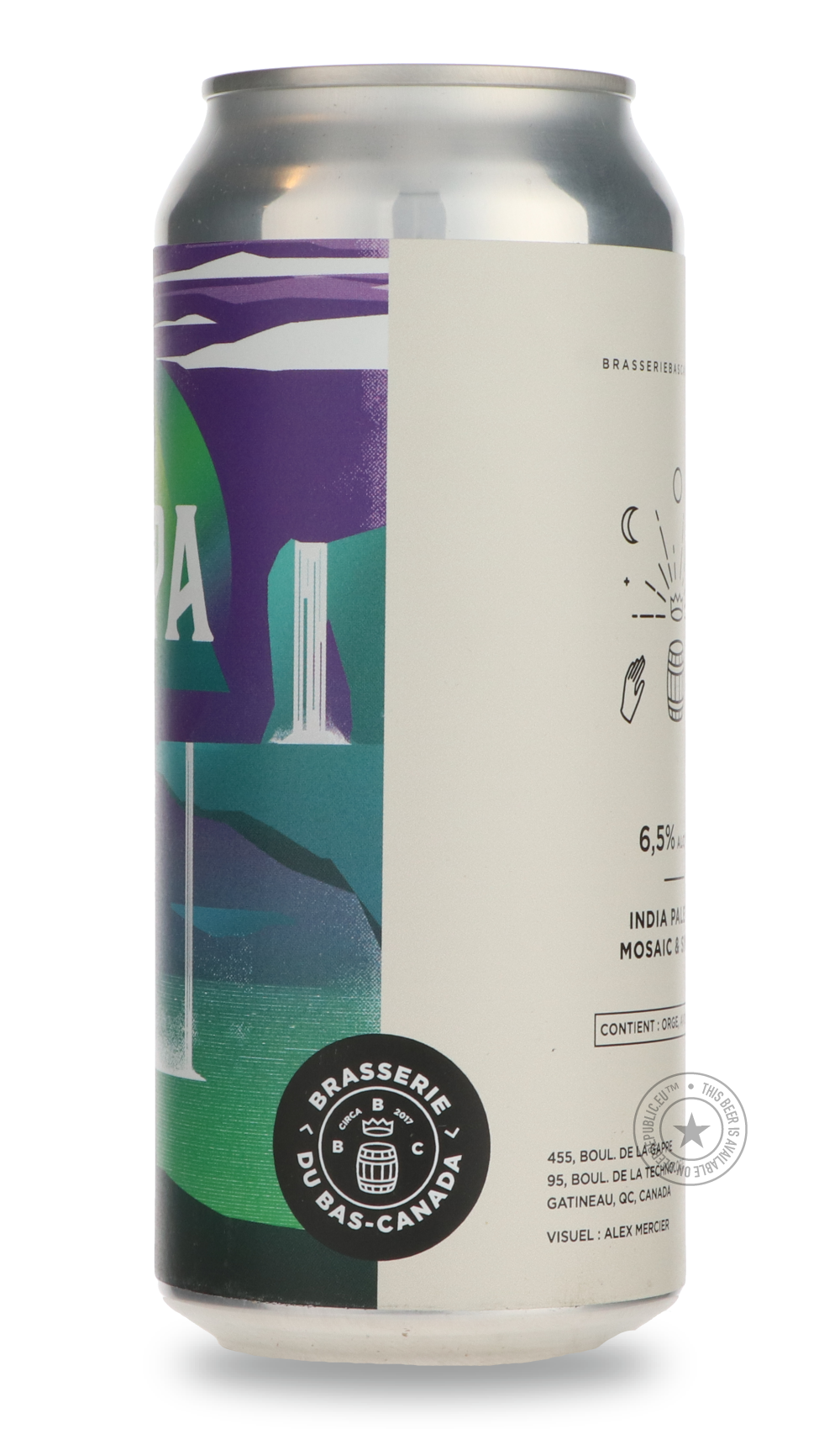 Brasserie du Bas-Canada- HYPA #5-IPA- Only @ Beer Republic - The best online beer store for American & Canadian craft beer - Buy beer online from the USA and Canada - Bier online kopen - Amerikaans bier kopen - Craft beer store - Craft beer kopen - Amerikanisch bier kaufen - Bier online kaufen - Acheter biere online - IPA - Stout - Porter - New England IPA - Hazy IPA - Imperial Stout - Barrel Aged - Barrel Aged Imperial Stout - Brown - Dark beer - Blond - Blonde - Pilsner - Lager - Wheat - Weizen - Amber -