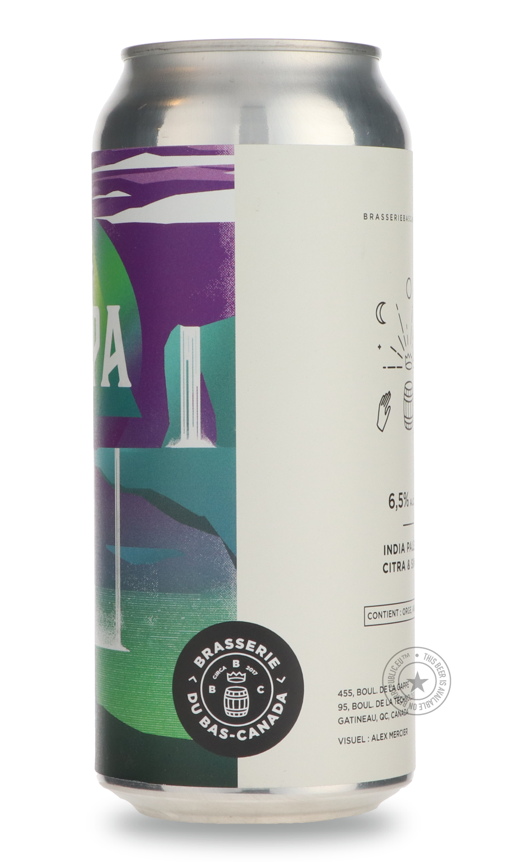 -Brasserie du Bas-Canada- HYPA #6-IPA- Only @ Beer Republic - The best online beer store for American & Canadian craft beer - Buy beer online from the USA and Canada - Bier online kopen - Amerikaans bier kopen - Craft beer store - Craft beer kopen - Amerikanisch bier kaufen - Bier online kaufen - Acheter biere online - IPA - Stout - Porter - New England IPA - Hazy IPA - Imperial Stout - Barrel Aged - Barrel Aged Imperial Stout - Brown - Dark beer - Blond - Blonde - Pilsner - Lager - Wheat - Weizen - Amber -