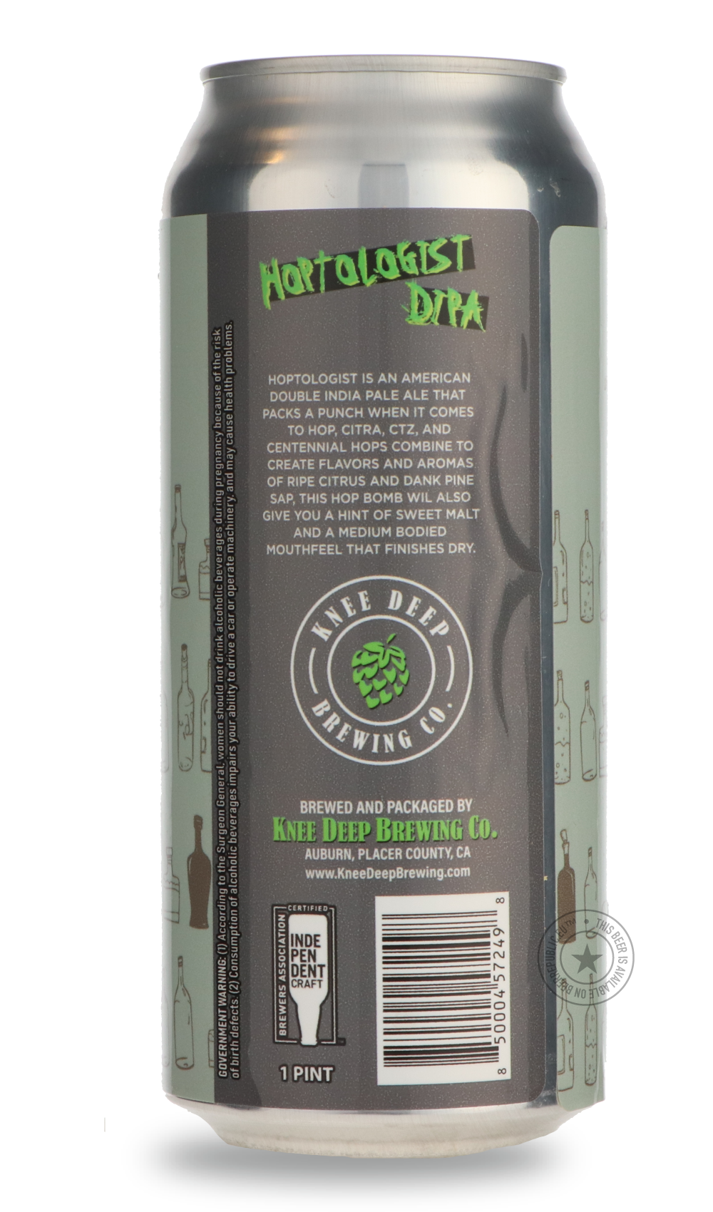 -Knee Deep- Hoptologist-IPA- Only @ Beer Republic - The best online beer store for American & Canadian craft beer - Buy beer online from the USA and Canada - Bier online kopen - Amerikaans bier kopen - Craft beer store - Craft beer kopen - Amerikanisch bier kaufen - Bier online kaufen - Acheter biere online - IPA - Stout - Porter - New England IPA - Hazy IPA - Imperial Stout - Barrel Aged - Barrel Aged Imperial Stout - Brown - Dark beer - Blond - Blonde - Pilsner - Lager - Wheat - Weizen - Amber - Barley Wi