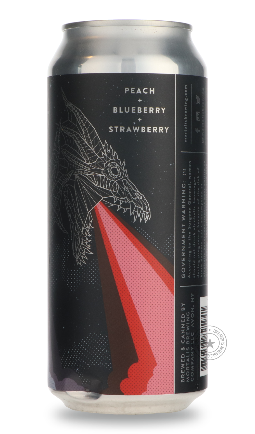 Mortalis- Hydra | Peach + Blueberry + Strawberry-Sour / Wild & Fruity- Only @ Beer Republic - The best online beer store for American & Canadian craft beer - Buy beer online from the USA and Canada - Bier online kopen - Amerikaans bier kopen - Craft beer store - Craft beer kopen - Amerikanisch bier kaufen - Bier online kaufen - Acheter biere online - IPA - Stout - Porter - New England IPA - Hazy IPA - Imperial Stout - Barrel Aged - Barrel Aged Imperial Stout - Brown - Dark beer - Blond - Blonde - Pilsner -