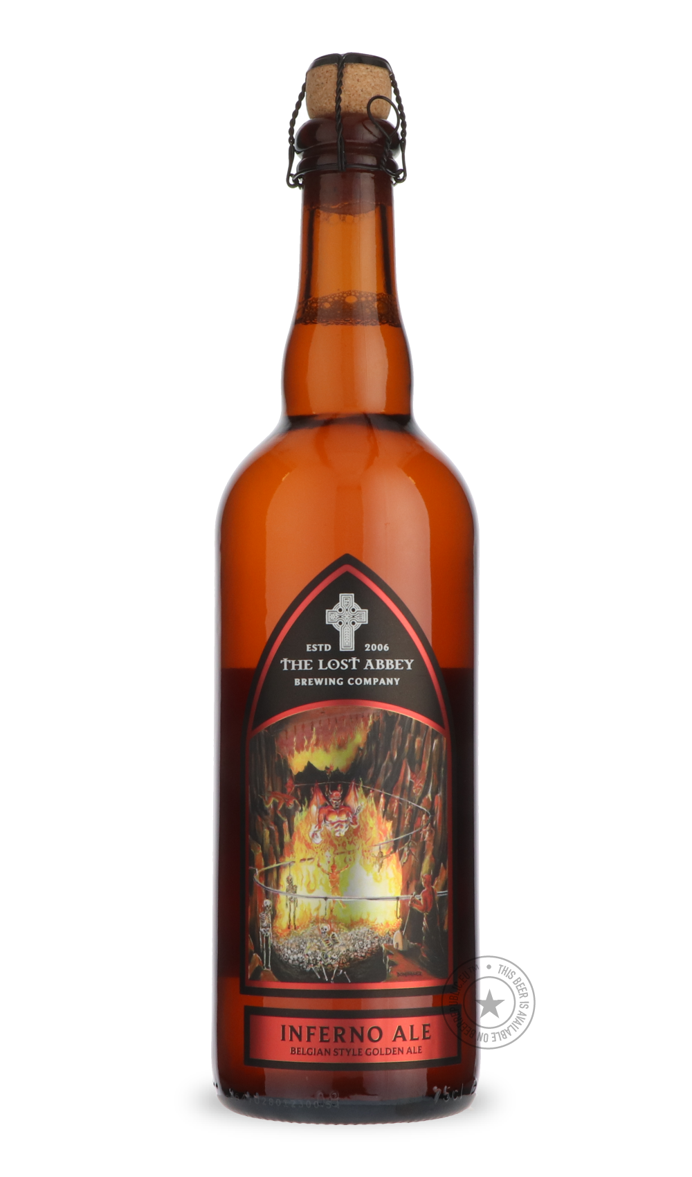 -Lost Abbey- Inferno Ale-Pale- Only @ Beer Republic - The best online beer store for American & Canadian craft beer - Buy beer online from the USA and Canada - Bier online kopen - Amerikaans bier kopen - Craft beer store - Craft beer kopen - Amerikanisch bier kaufen - Bier online kaufen - Acheter biere online - IPA - Stout - Porter - New England IPA - Hazy IPA - Imperial Stout - Barrel Aged - Barrel Aged Imperial Stout - Brown - Dark beer - Blond - Blonde - Pilsner - Lager - Wheat - Weizen - Amber - Barley