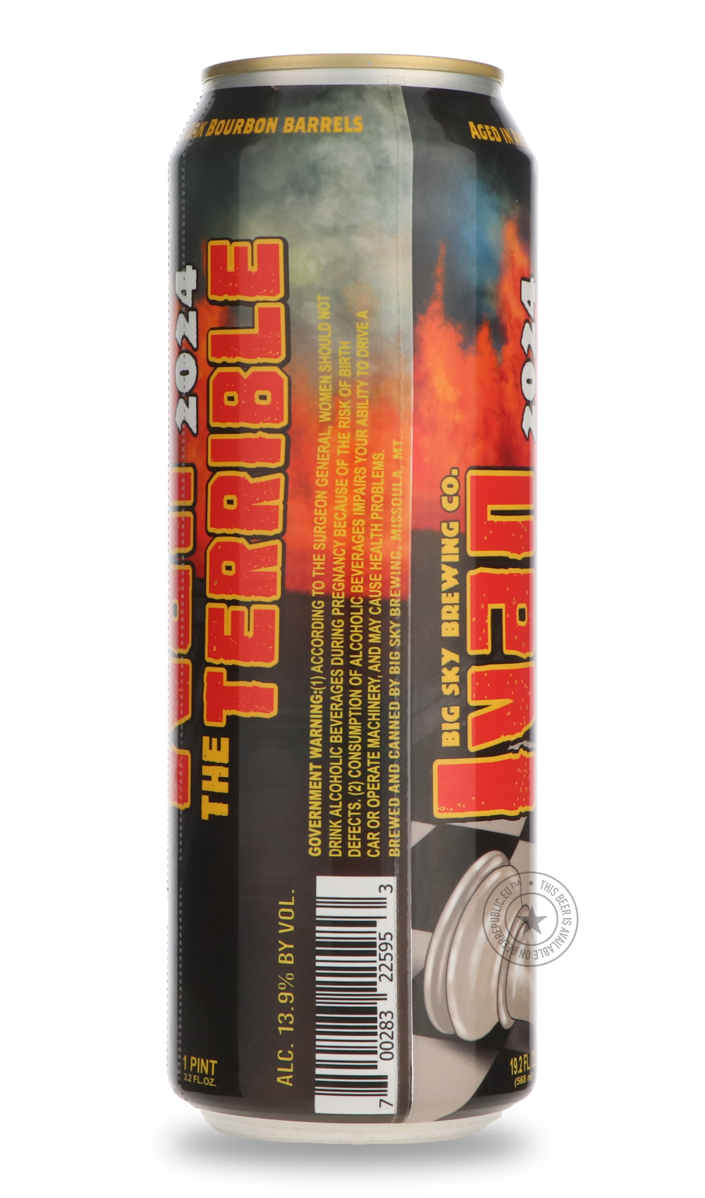-Big Sky- Ivan The Terrible-Stout & Porter- Only @ Beer Republic - The best online beer store for American & Canadian craft beer - Buy beer online from the USA and Canada - Bier online kopen - Amerikaans bier kopen - Craft beer store - Craft beer kopen - Amerikanisch bier kaufen - Bier online kaufen - Acheter biere online - IPA - Stout - Porter - New England IPA - Hazy IPA - Imperial Stout - Barrel Aged - Barrel Aged Imperial Stout - Brown - Dark beer - Blond - Blonde - Pilsner - Lager - Wheat - Weizen - Am
