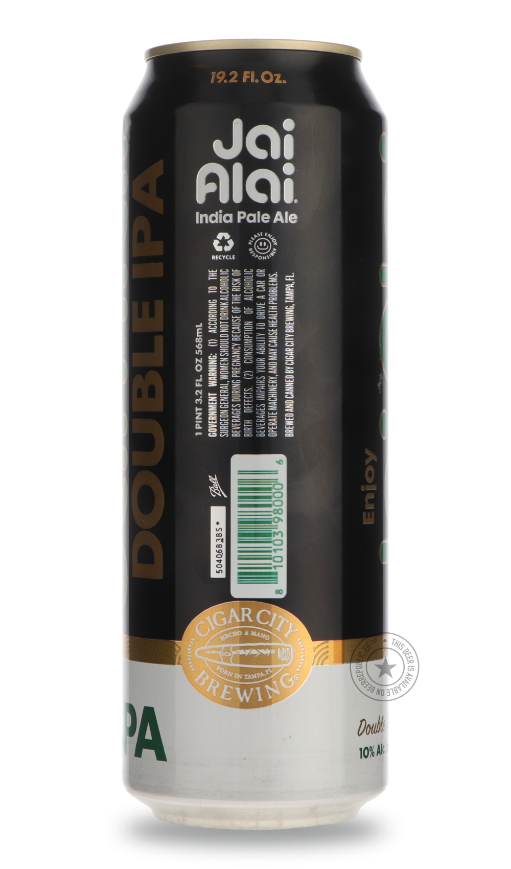-Cigar City- Jai Alai Double IPA-IPA- Only @ Beer Republic - The best online beer store for American & Canadian craft beer - Buy beer online from the USA and Canada - Bier online kopen - Amerikaans bier kopen - Craft beer store - Craft beer kopen - Amerikanisch bier kaufen - Bier online kaufen - Acheter biere online - IPA - Stout - Porter - New England IPA - Hazy IPA - Imperial Stout - Barrel Aged - Barrel Aged Imperial Stout - Brown - Dark beer - Blond - Blonde - Pilsner - Lager - Wheat - Weizen - Amber -