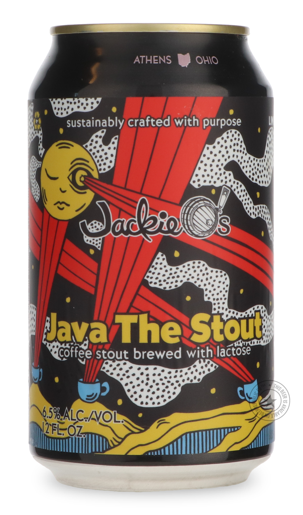 Jackie O's- Java the Stout-Stout & Porter- Only @ Beer Republic - The best online beer store for American & Canadian craft beer - Buy beer online from the USA and Canada - Bier online kopen - Amerikaans bier kopen - Craft beer store - Craft beer kopen - Amerikanisch bier kaufen - Bier online kaufen - Acheter biere online - IPA - Stout - Porter - New England IPA - Hazy IPA - Imperial Stout - Barrel Aged - Barrel Aged Imperial Stout - Brown - Dark beer - Blond - Blonde - Pilsner - Lager - Wheat - Weizen - Amb