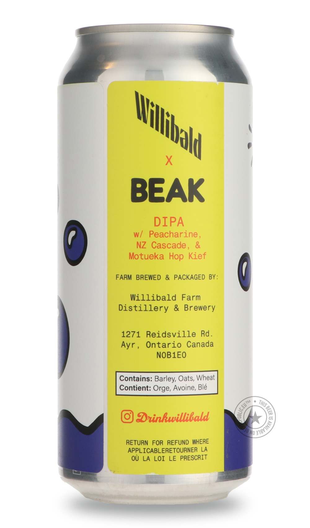 -Willibald Farm- Joyride / Beak-IPA- Only @ Beer Republic - The best online beer store for American & Canadian craft beer - Buy beer online from the USA and Canada - Bier online kopen - Amerikaans bier kopen - Craft beer store - Craft beer kopen - Amerikanisch bier kaufen - Bier online kaufen - Acheter biere online - IPA - Stout - Porter - New England IPA - Hazy IPA - Imperial Stout - Barrel Aged - Barrel Aged Imperial Stout - Brown - Dark beer - Blond - Blonde - Pilsner - Lager - Wheat - Weizen - Amber - B