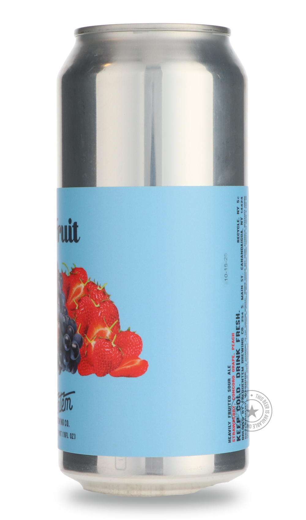 -Frequentem- Just Fruit (Strawberry, Concord Grape, Peach)-Sour / Wild & Fruity- Only @ Beer Republic - The best online beer store for American & Canadian craft beer - Buy beer online from the USA and Canada - Bier online kopen - Amerikaans bier kopen - Craft beer store - Craft beer kopen - Amerikanisch bier kaufen - Bier online kaufen - Acheter biere online - IPA - Stout - Porter - New England IPA - Hazy IPA - Imperial Stout - Barrel Aged - Barrel Aged Imperial Stout - Brown - Dark beer - Blond - Blonde -