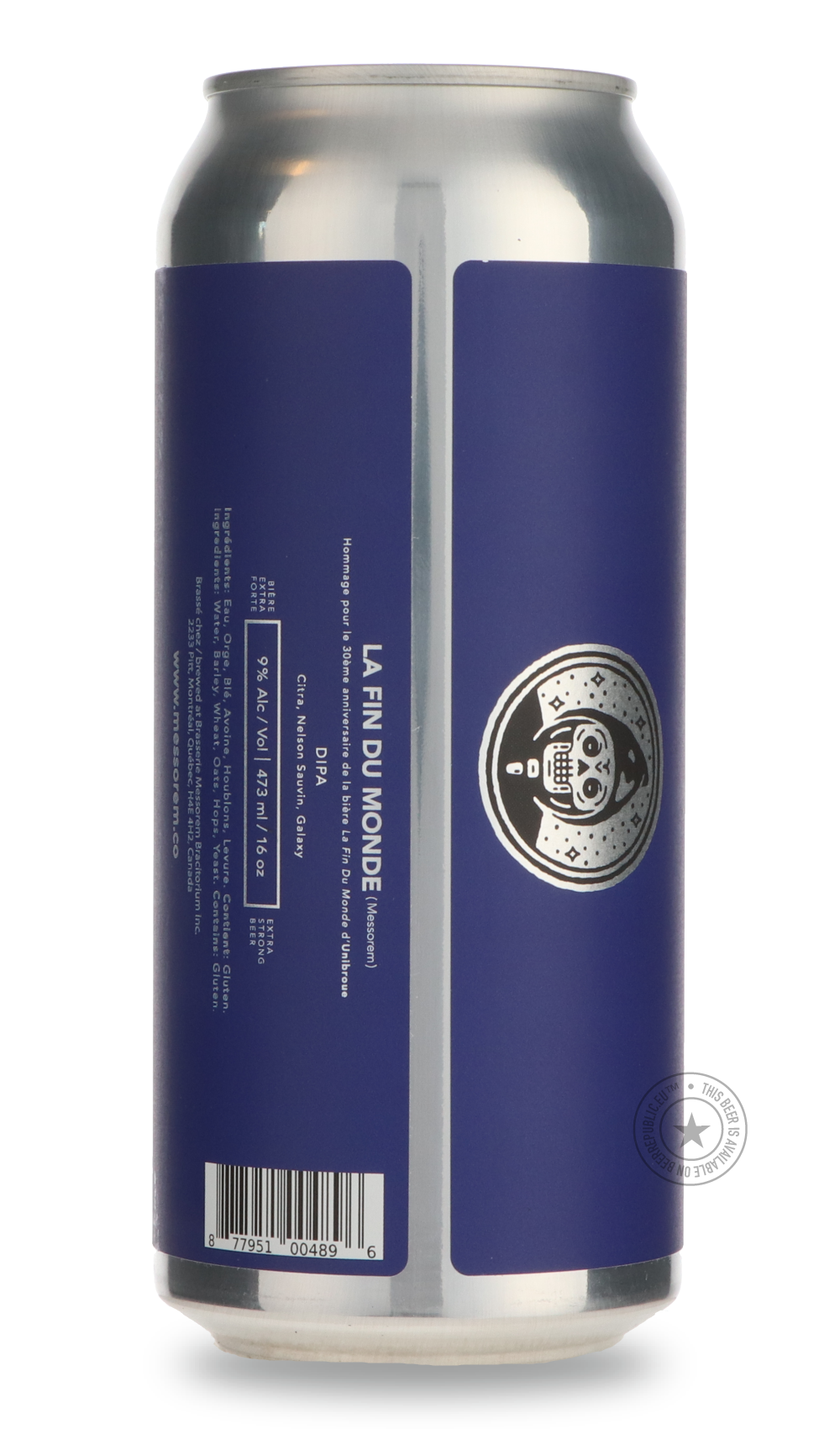 -Messorem- La Fin Du Monde / Unibroue-IPA- Only @ Beer Republic - The best online beer store for American & Canadian craft beer - Buy beer online from the USA and Canada - Bier online kopen - Amerikaans bier kopen - Craft beer store - Craft beer kopen - Amerikanisch bier kaufen - Bier online kaufen - Acheter biere online - IPA - Stout - Porter - New England IPA - Hazy IPA - Imperial Stout - Barrel Aged - Barrel Aged Imperial Stout - Brown - Dark beer - Blond - Blonde - Pilsner - Lager - Wheat - Weizen - Amb