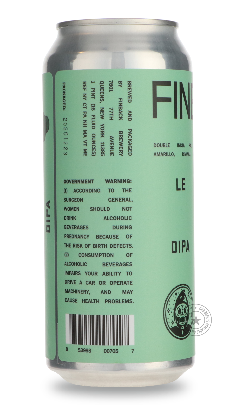 Finback- Le DIPA / Messorem-IPA- Only @ Beer Republic - The best online beer store for American & Canadian craft beer - Buy beer online from the USA and Canada - Bier online kopen - Amerikaans bier kopen - Craft beer store - Craft beer kopen - Amerikanisch bier kaufen - Bier online kaufen - Acheter biere online - IPA - Stout - Porter - New England IPA - Hazy IPA - Imperial Stout - Barrel Aged - Barrel Aged Imperial Stout - Brown - Dark beer - Blond - Blonde - Pilsner - Lager - Wheat - Weizen - Amber - Barle
