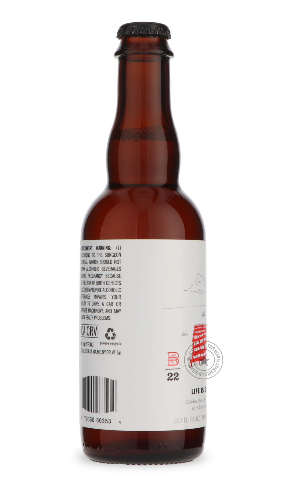 -The Rare Barrel- Life Is Good Today 2022-Sour / Wild & Fruity- Only @ Beer Republic - The best online beer store for American & Canadian craft beer - Buy beer online from the USA and Canada - Bier online kopen - Amerikaans bier kopen - Craft beer store - Craft beer kopen - Amerikanisch bier kaufen - Bier online kaufen - Acheter biere online - IPA - Stout - Porter - New England IPA - Hazy IPA - Imperial Stout - Barrel Aged - Barrel Aged Imperial Stout - Brown - Dark beer - Blond - Blonde - Pilsner - Lager -