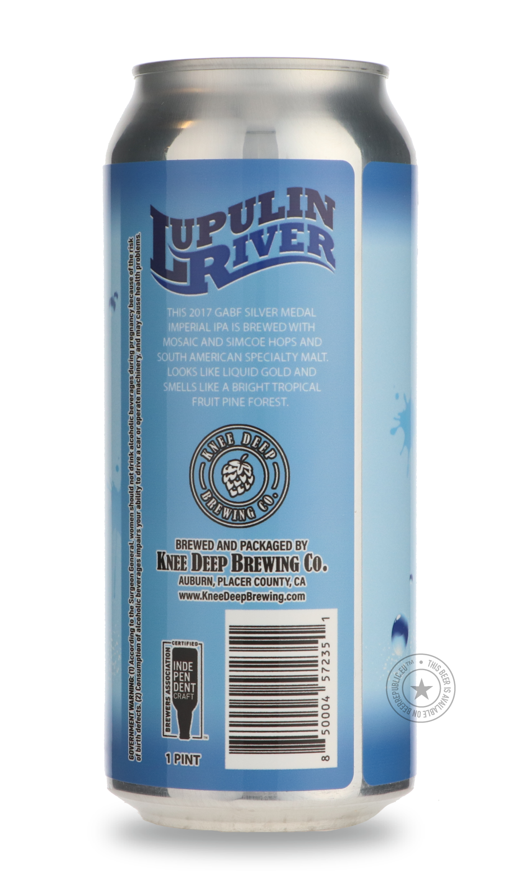 -Knee Deep- Lupulin River / Kern River-IPA- Only @ Beer Republic - The best online beer store for American & Canadian craft beer - Buy beer online from the USA and Canada - Bier online kopen - Amerikaans bier kopen - Craft beer store - Craft beer kopen - Amerikanisch bier kaufen - Bier online kaufen - Acheter biere online - IPA - Stout - Porter - New England IPA - Hazy IPA - Imperial Stout - Barrel Aged - Barrel Aged Imperial Stout - Brown - Dark beer - Blond - Blonde - Pilsner - Lager - Wheat - Weizen - Am