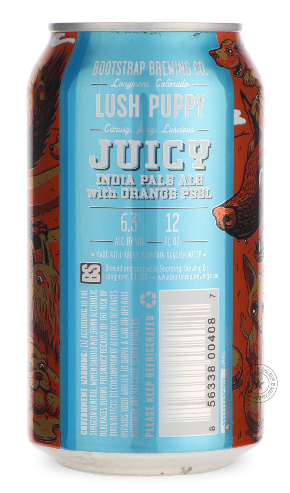 -Bootstrap- Lush Puppy-IPA- Only @ Beer Republic - The best online beer store for American & Canadian craft beer - Buy beer online from the USA and Canada - Bier online kopen - Amerikaans bier kopen - Craft beer store - Craft beer kopen - Amerikanisch bier kaufen - Bier online kaufen - Acheter biere online - IPA - Stout - Porter - New England IPA - Hazy IPA - Imperial Stout - Barrel Aged - Barrel Aged Imperial Stout - Brown - Dark beer - Blond - Blonde - Pilsner - Lager - Wheat - Weizen - Amber - Barley Win