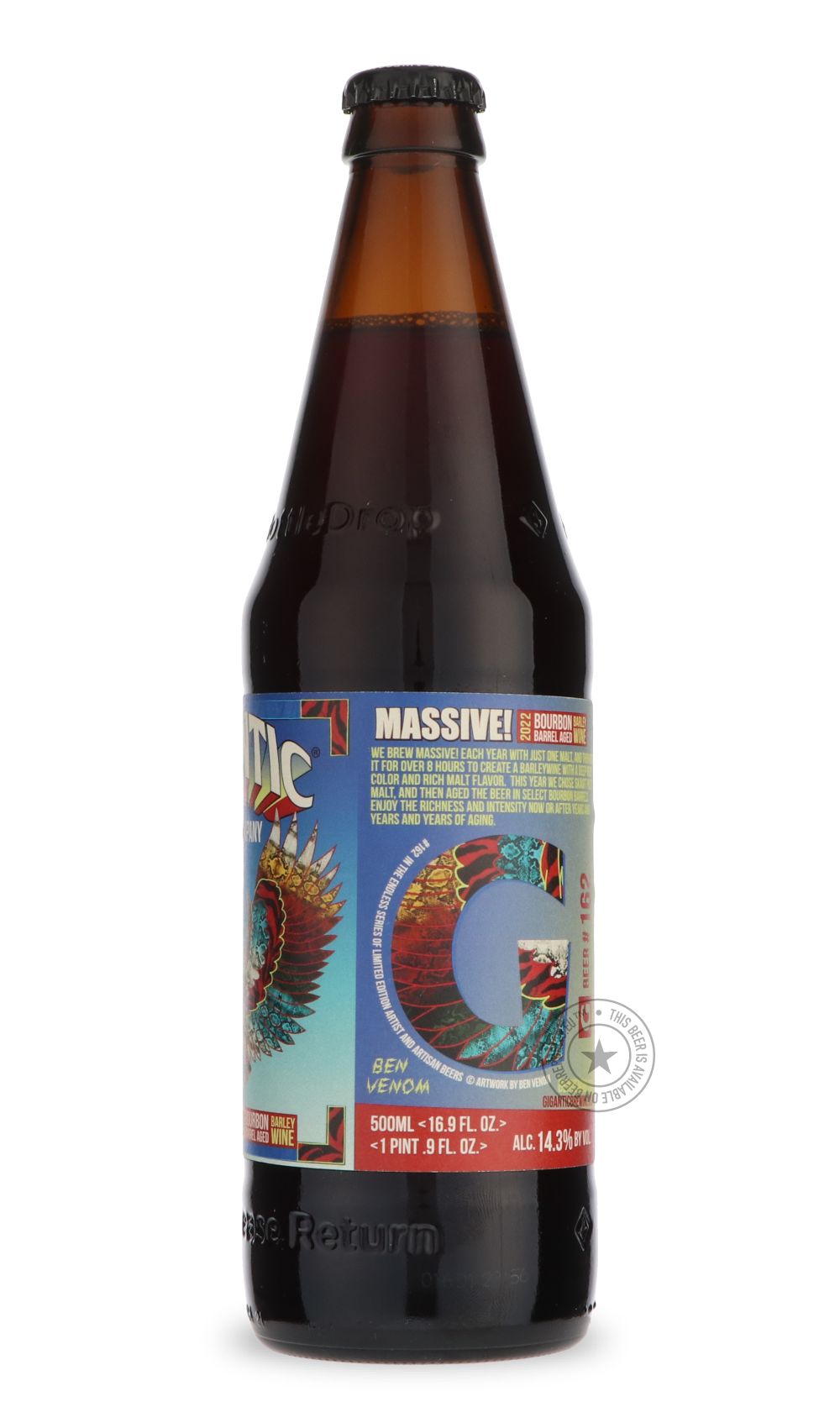 -Gigantic- Massive! (Bourbon Barrel 2022)-Brown & Dark- Only @ Beer Republic - The best online beer store for American & Canadian craft beer - Buy beer online from the USA and Canada - Bier online kopen - Amerikaans bier kopen - Craft beer store - Craft beer kopen - Amerikanisch bier kaufen - Bier online kaufen - Acheter biere online - IPA - Stout - Porter - New England IPA - Hazy IPA - Imperial Stout - Barrel Aged - Barrel Aged Imperial Stout - Brown - Dark beer - Blond - Blonde - Pilsner - Lager - Wheat -